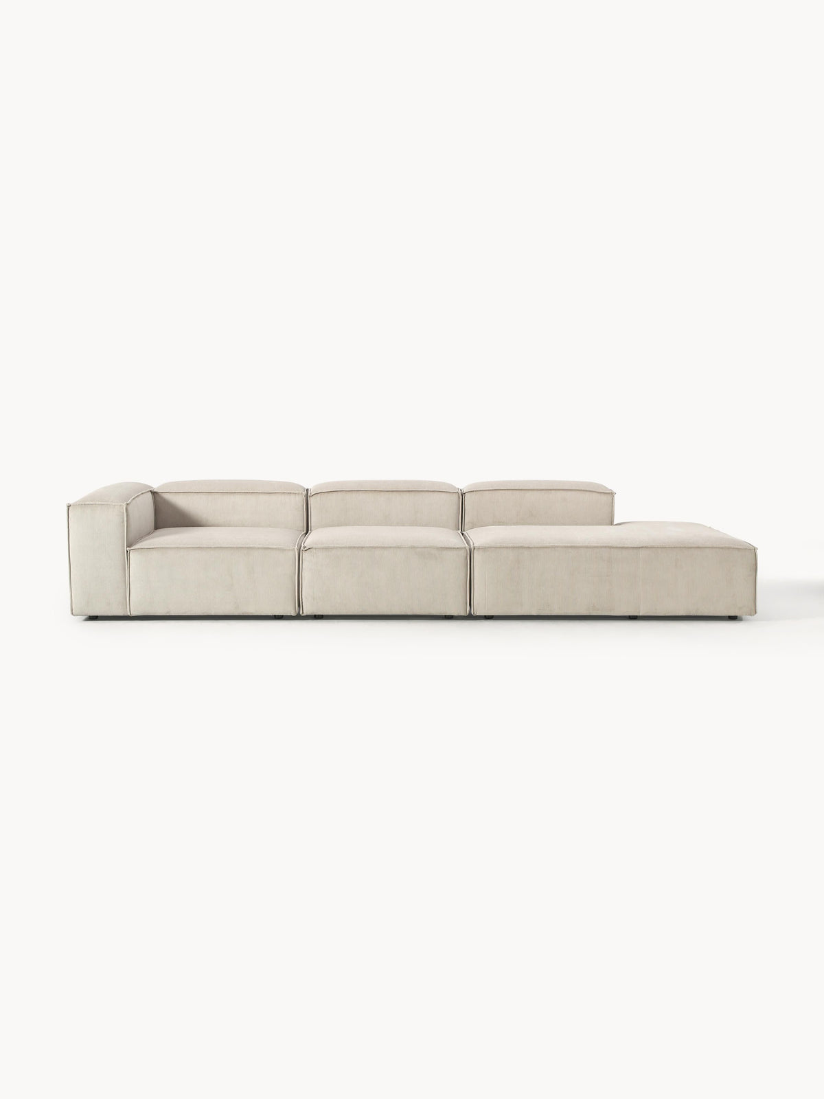 Gallery image 1 - XL Corduroy Modular Ottoman Lennon