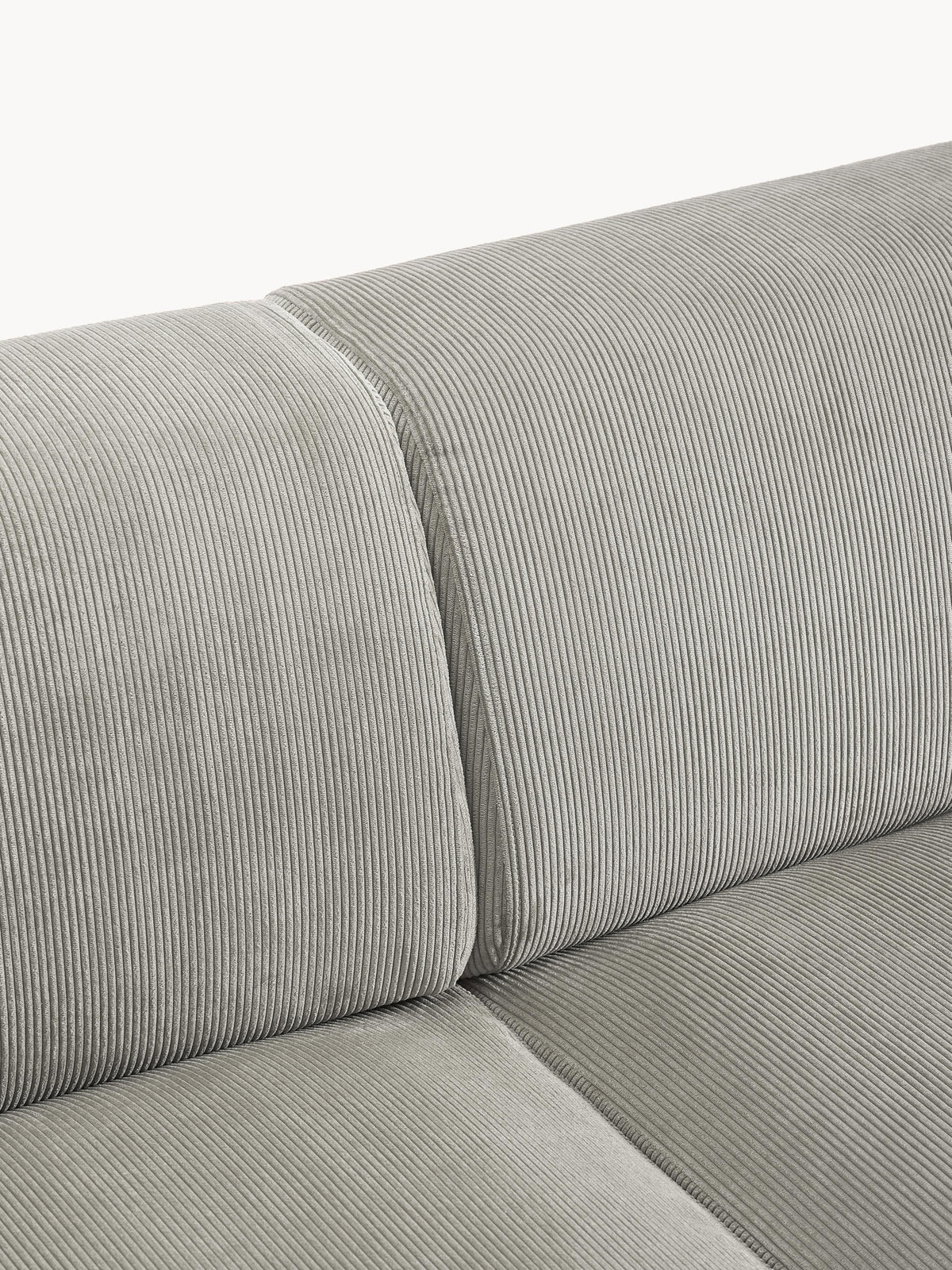 Melva Corduroy Corner Sofa (4-seater)