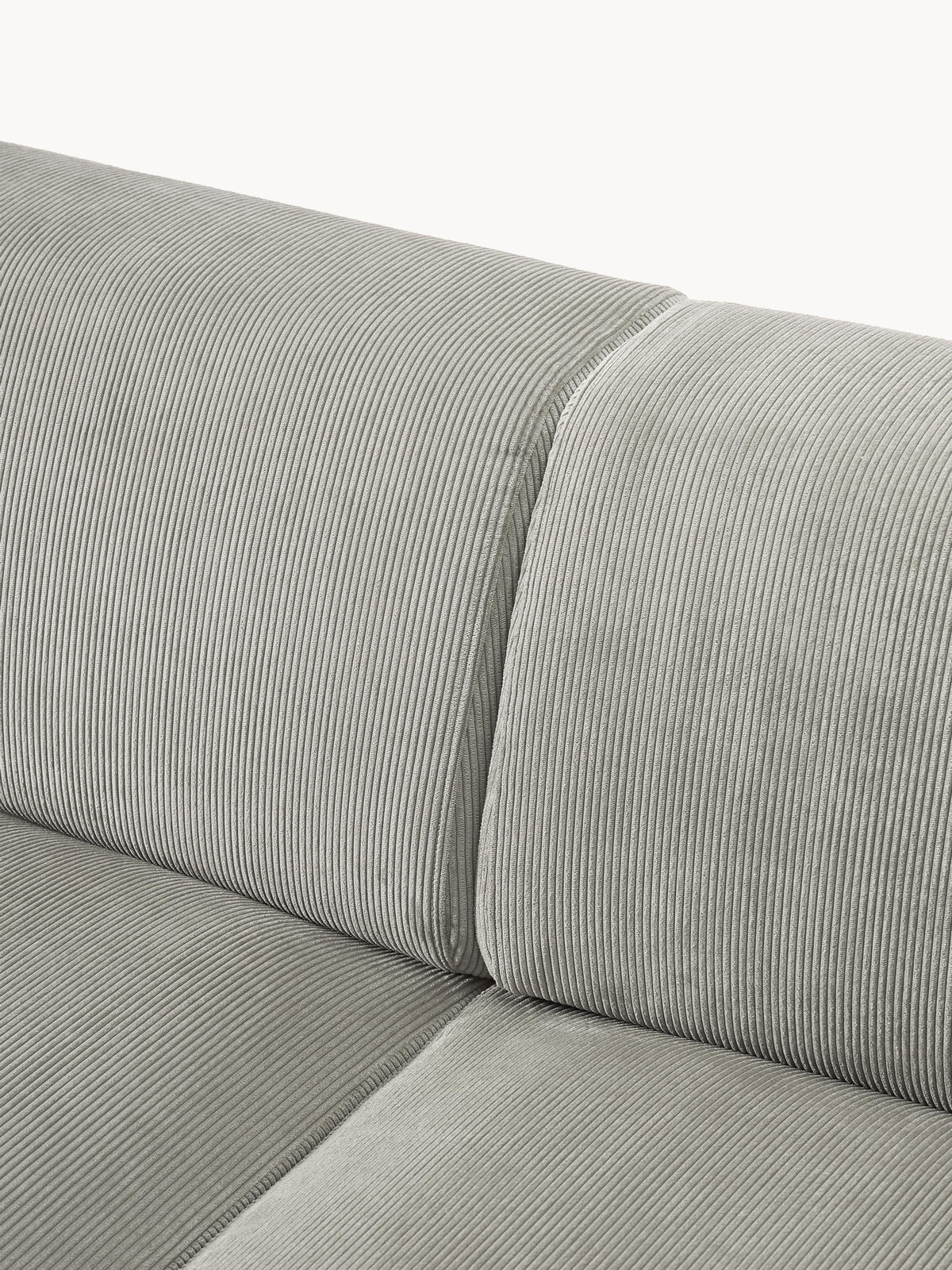 Melva Corduroy Corner Sofa (4-seater)