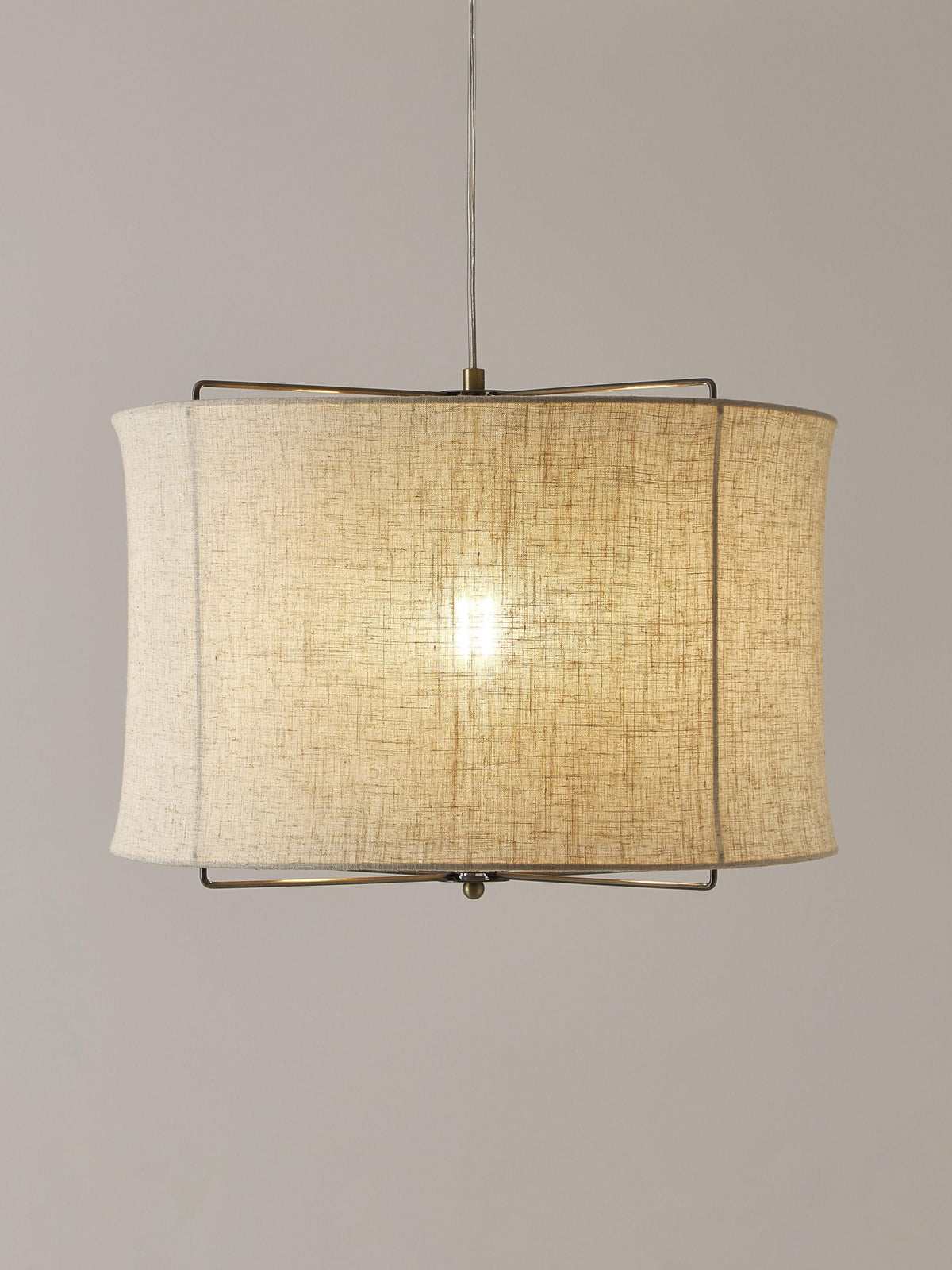 Clouds Linen Pendant Light