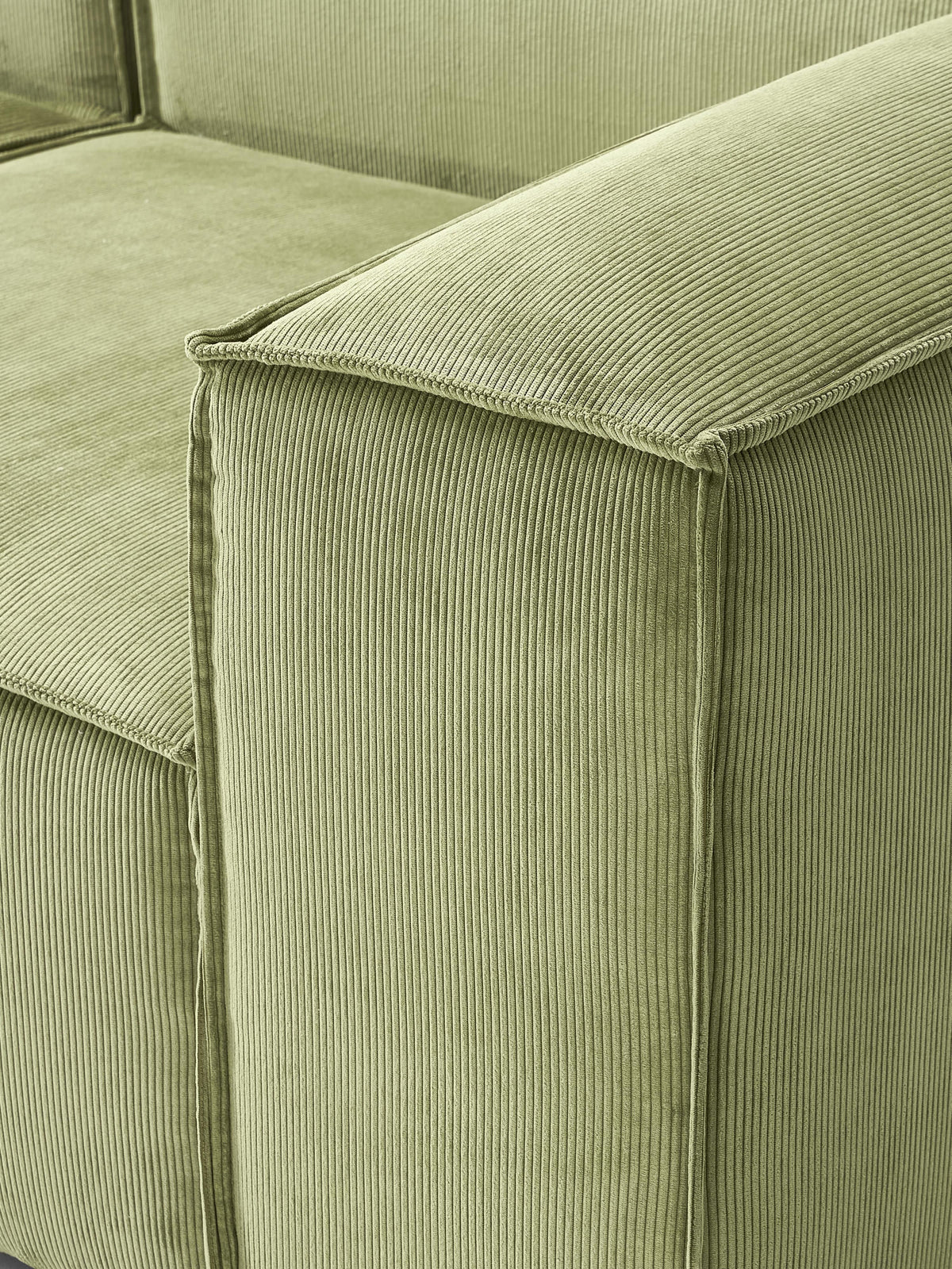 Lennon Corduroy Modular Corner Sofa (4-seater)