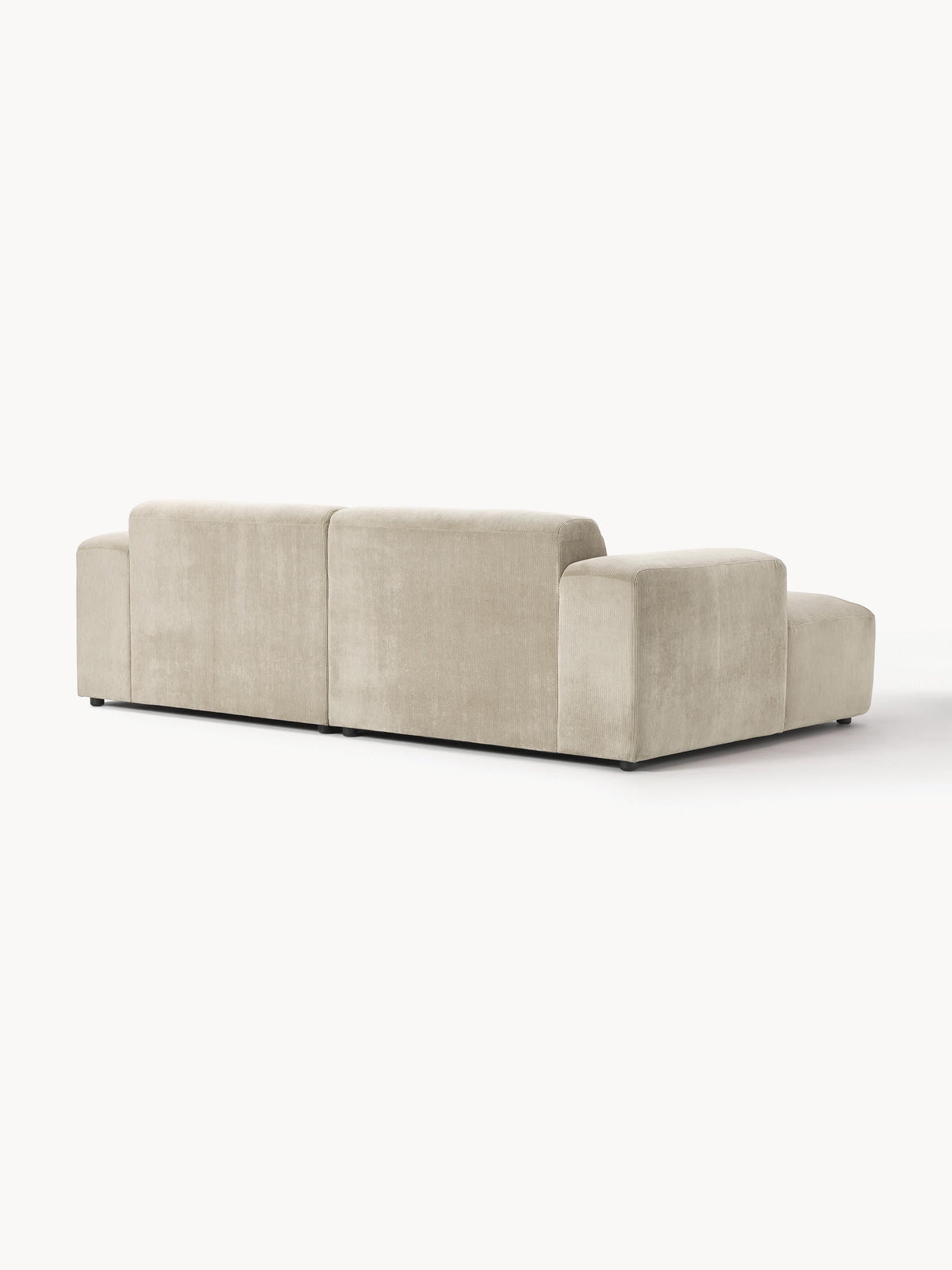 Melva Corduroy Corner Sofa (3-seater)