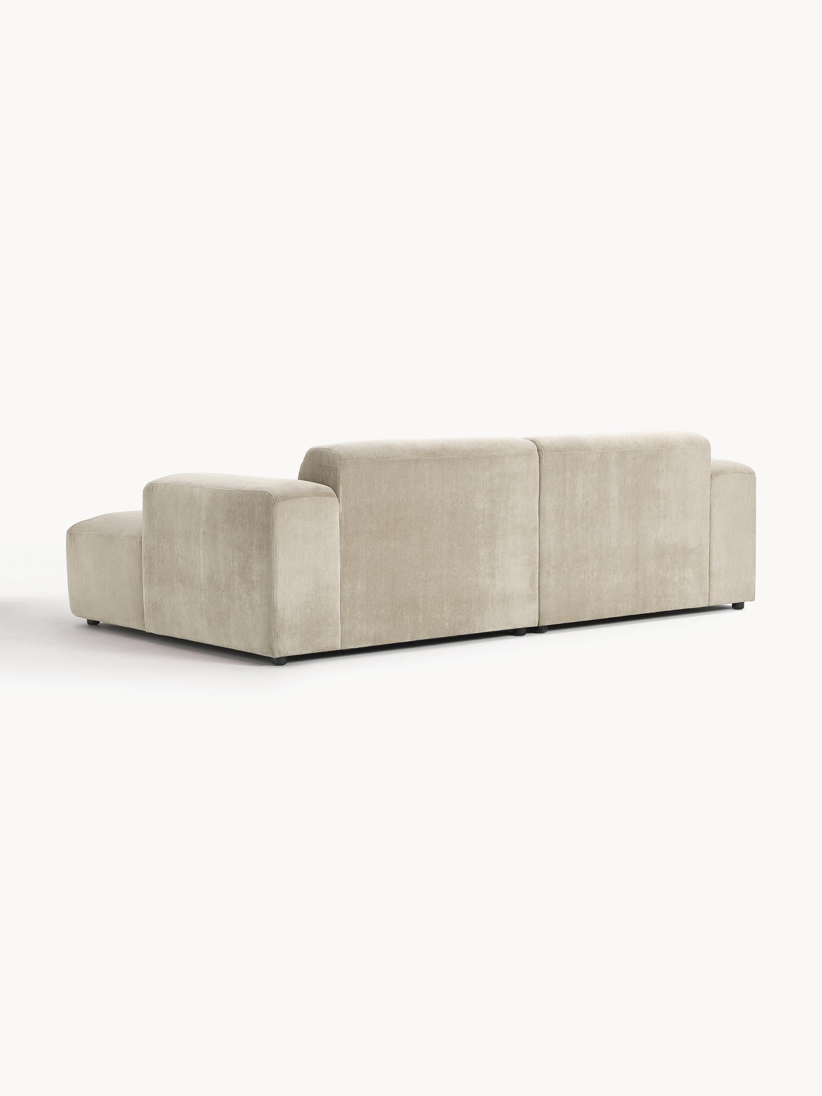 Melva Corduroy Corner Sofa (3-seater)