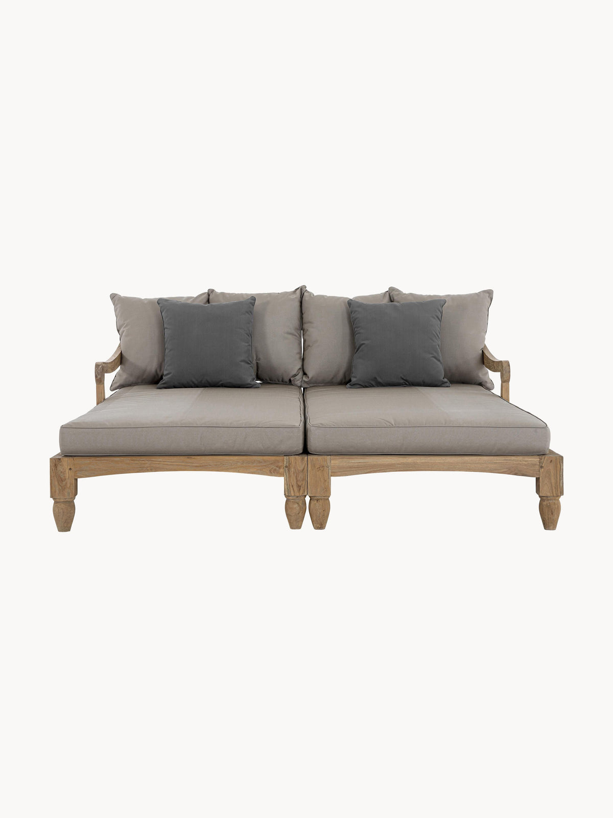 Bali Garden Chair Loungers, Set of 2