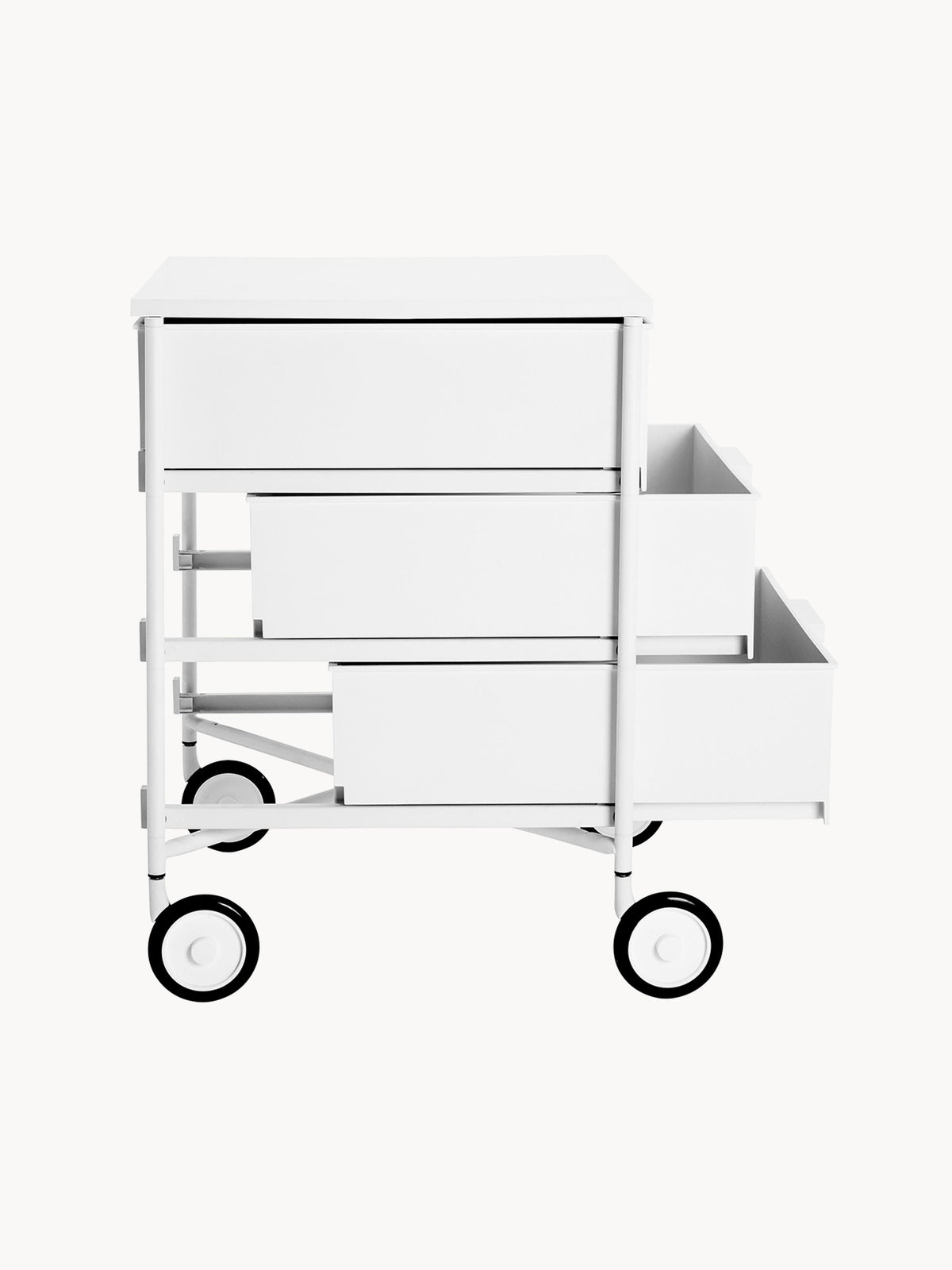 Mobil Roll Container with 3 Drawers