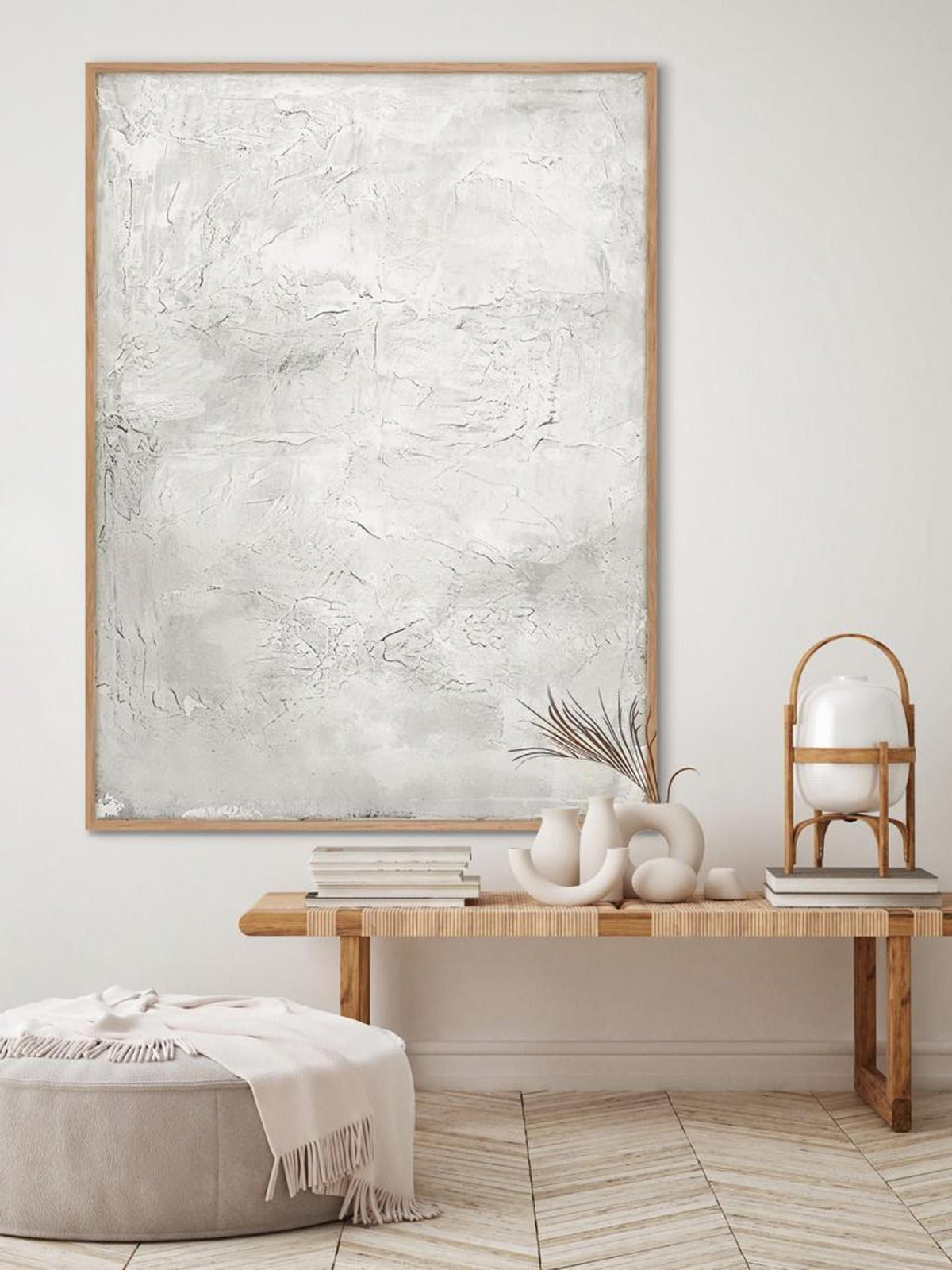 Living Hand-Painted Canvas Art Simple