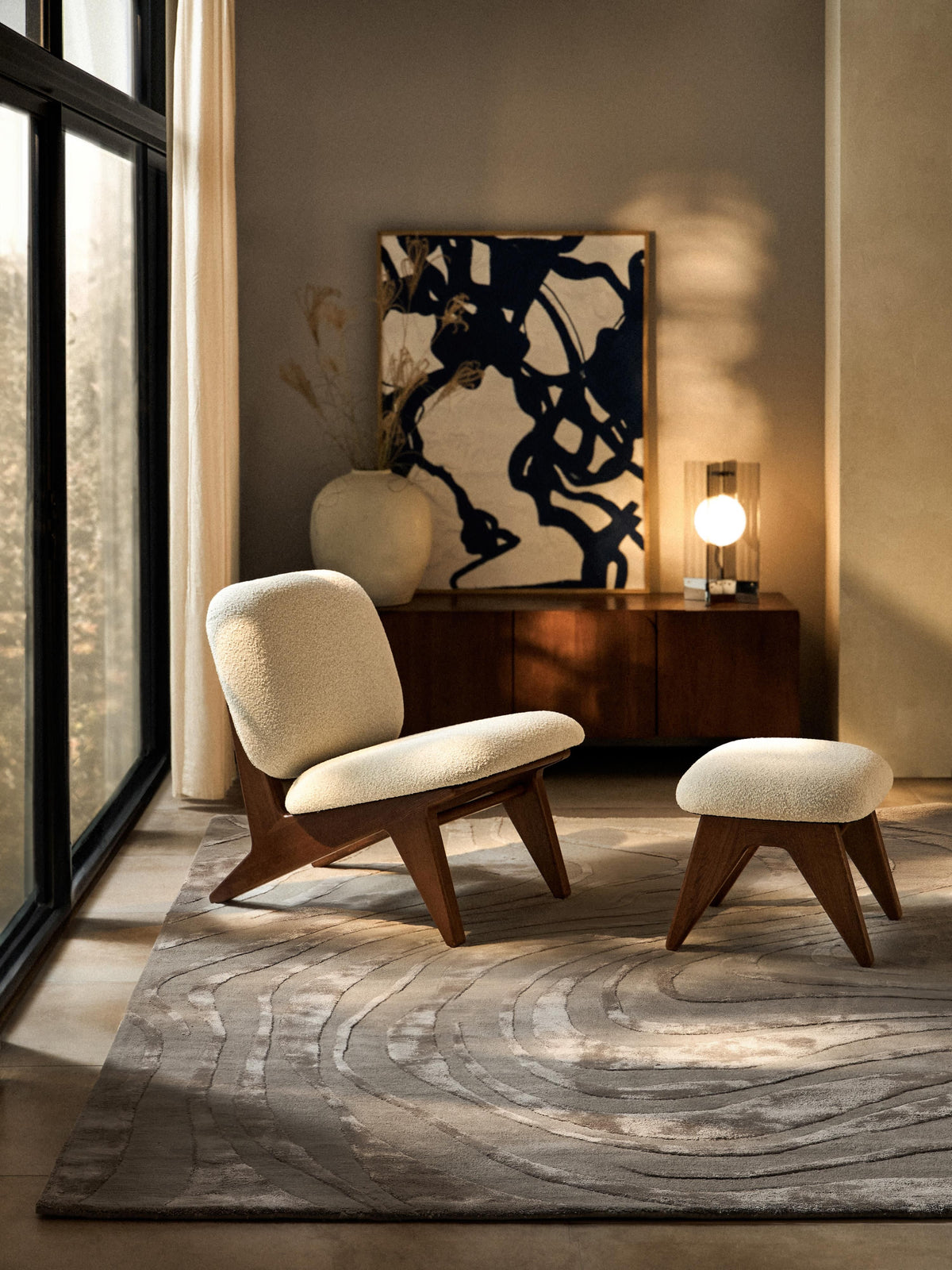 Winola Hand-Tufted High-Low Rug