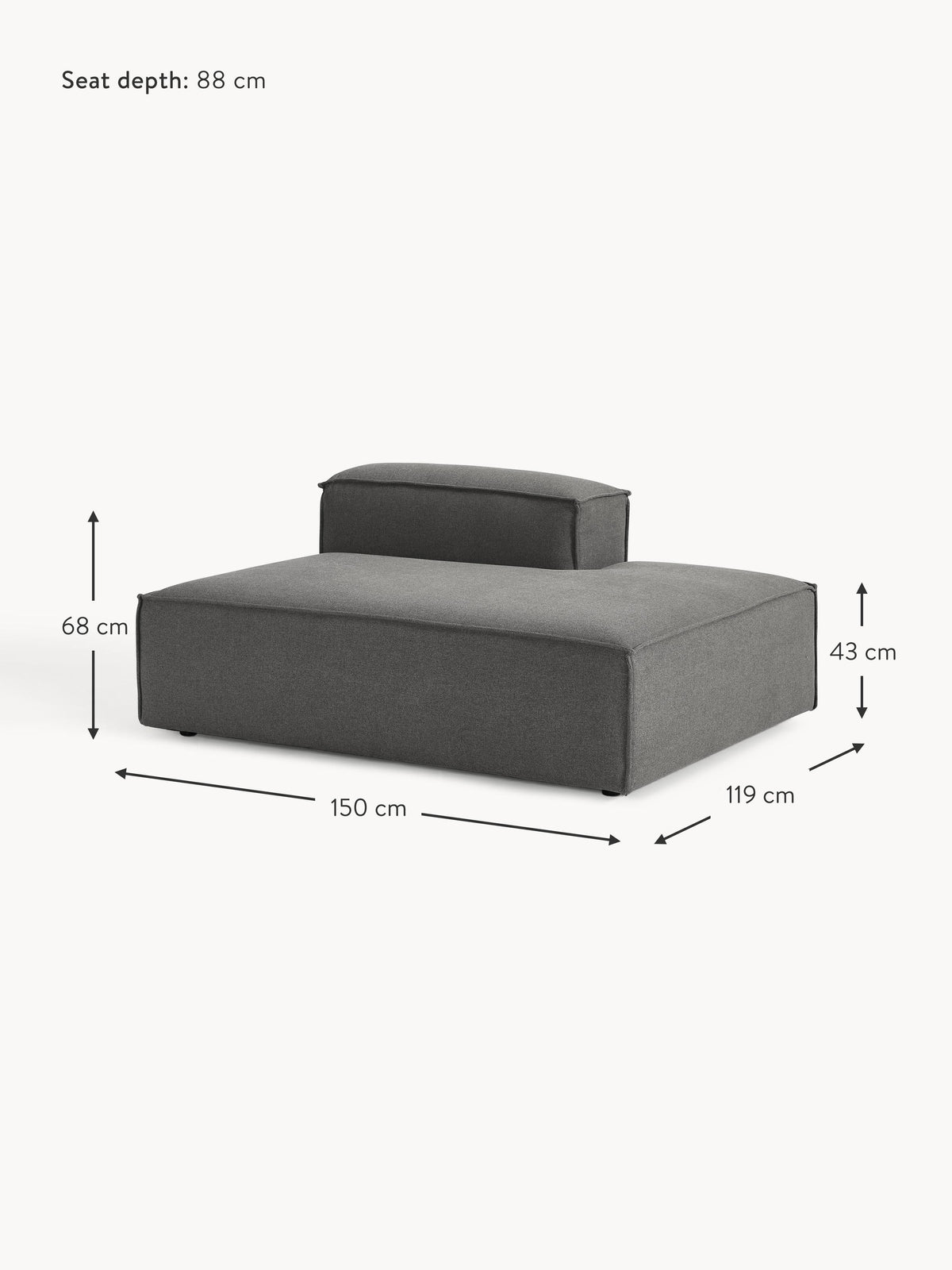 Lennon Chaise Module