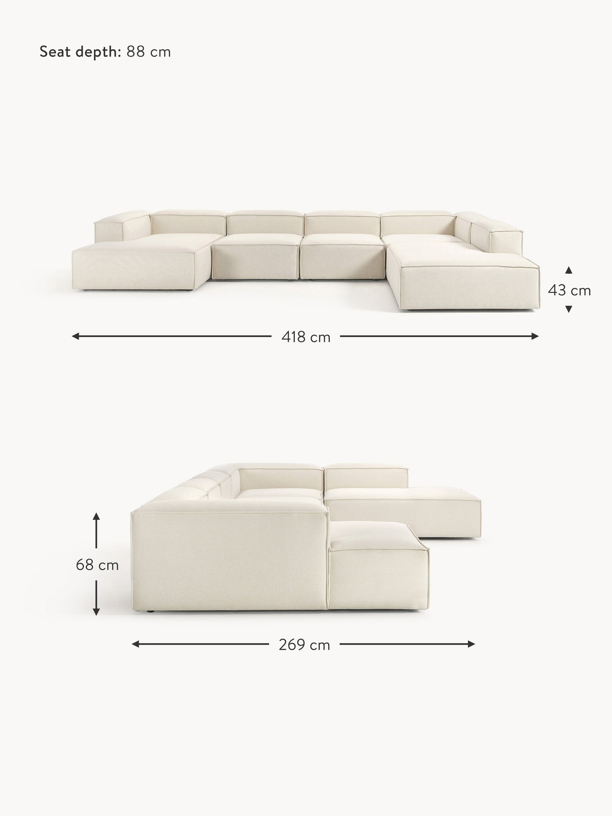 Lennon XL Modular Sofa