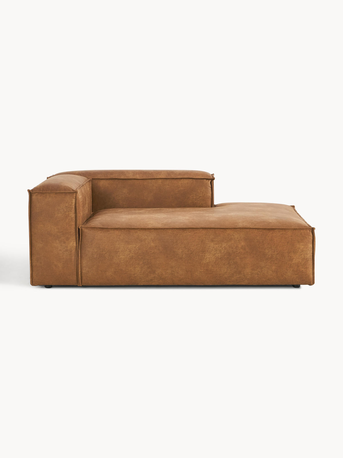 Lennon Leather Corner Chaise Module