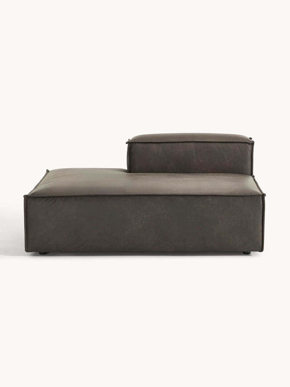 Lennon Leather Chaise Module