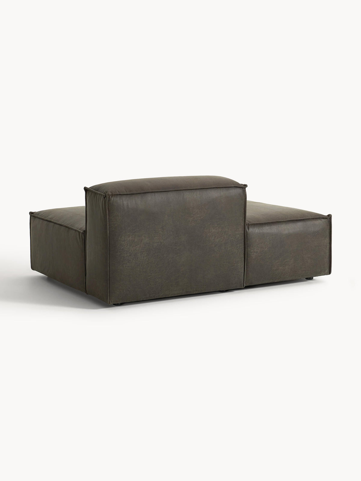 Lennon Leather Chaise Module