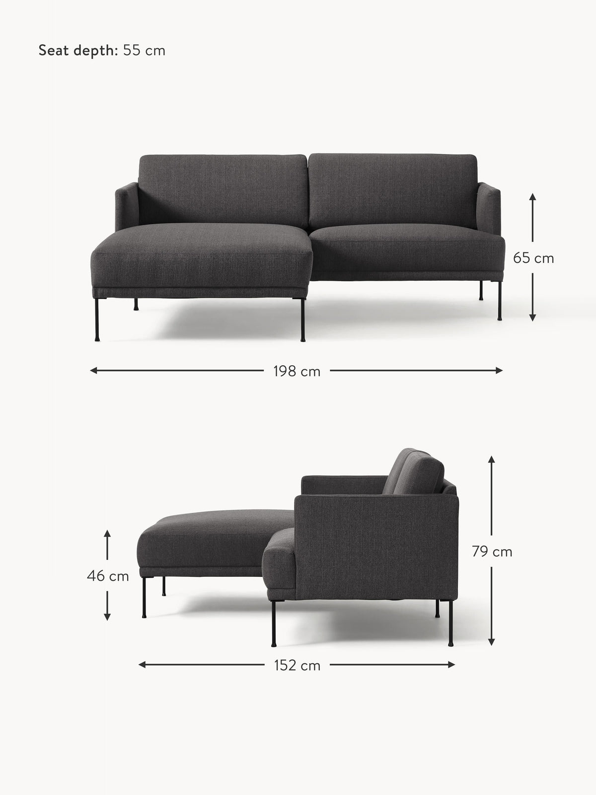 Fluente Small Corner Sofa