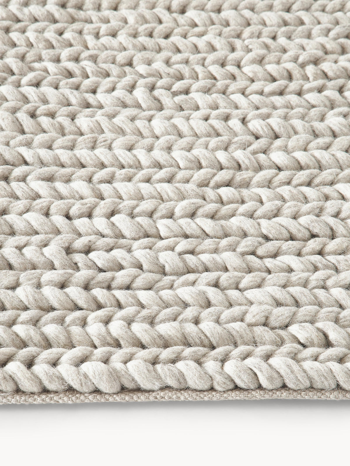 Bruna Chunky Braided Wool Rug