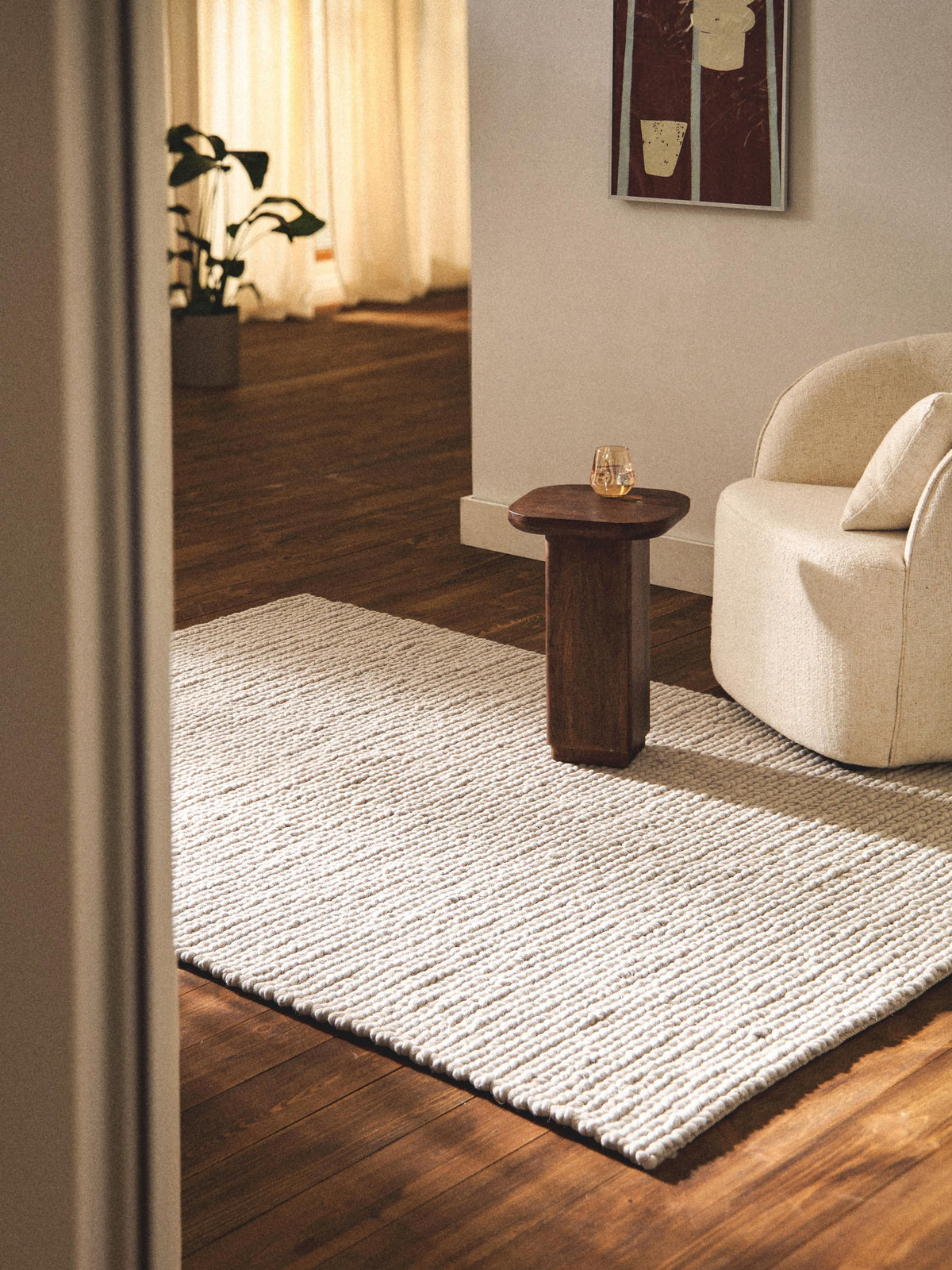 Bruna Chunky Braided Wool Rug