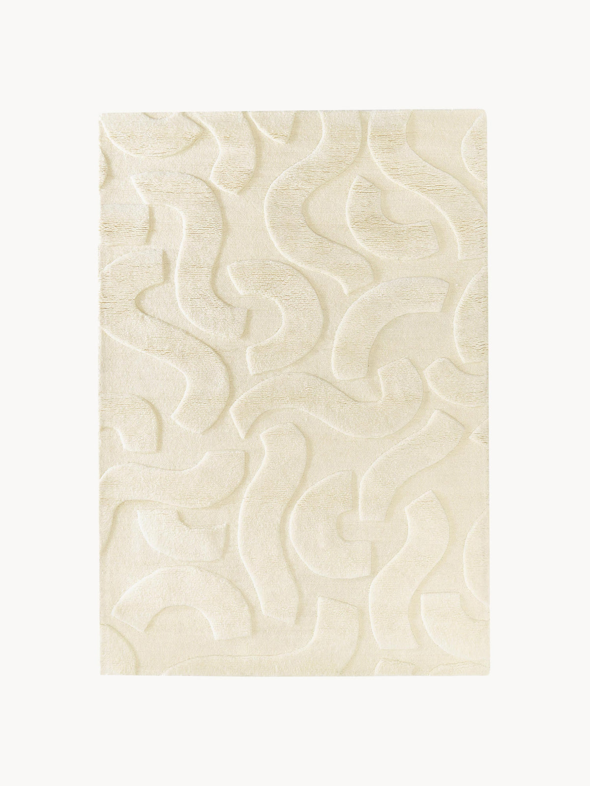 Gallery image 1 - High-Low Wool Rug Clio