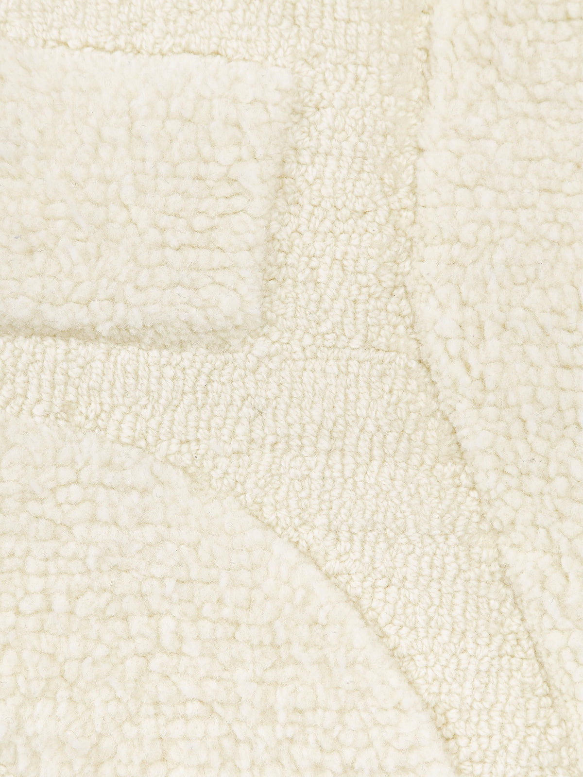 Clio High-Low Wool Rug, Hand-Woven