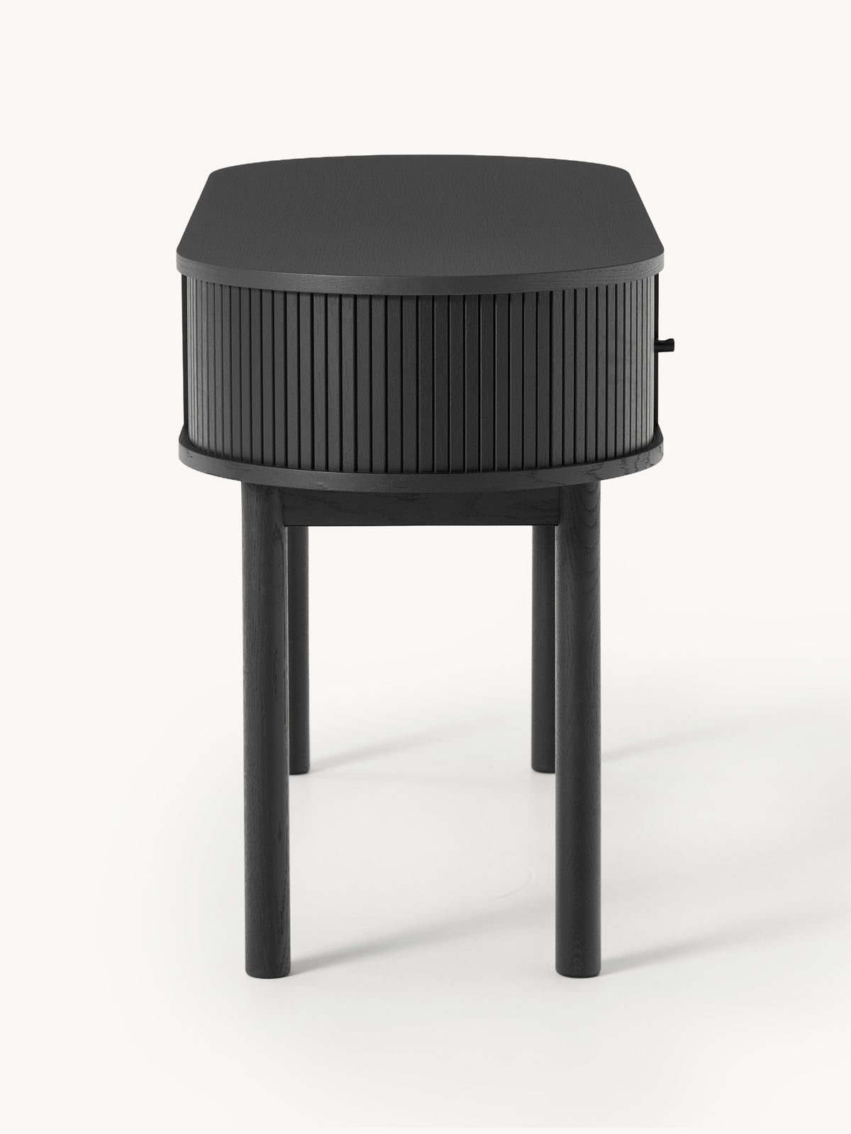 Calary Desk with Fluted Front