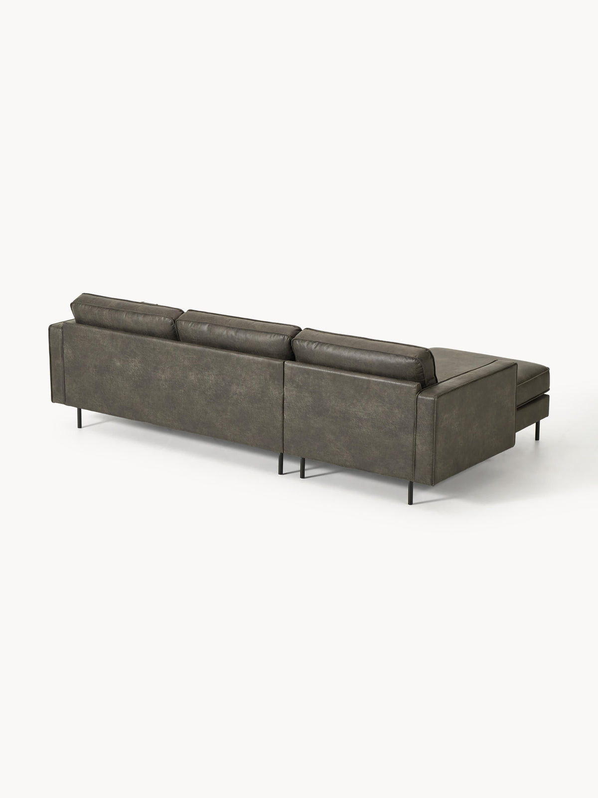 Hunter Leather Corner Sofa (4-seater)