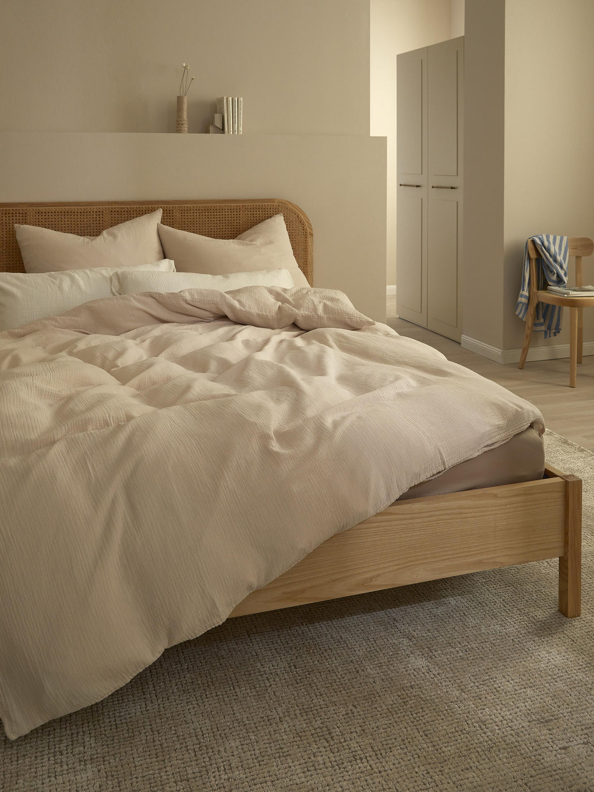 Odile Muslin Duvet Cover