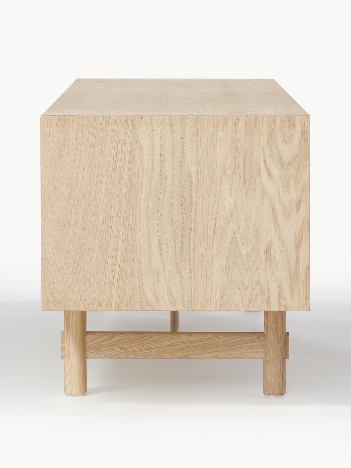 Diana Oak Wood Lowboard