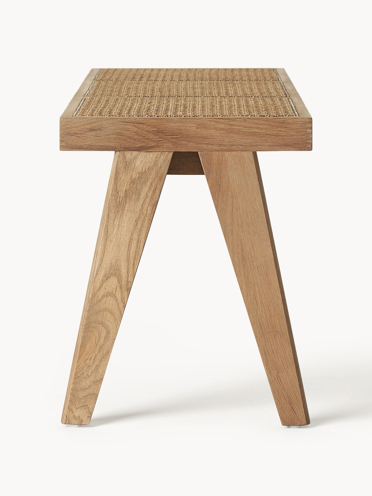 Sissi Bench with Viennese Wickerwork