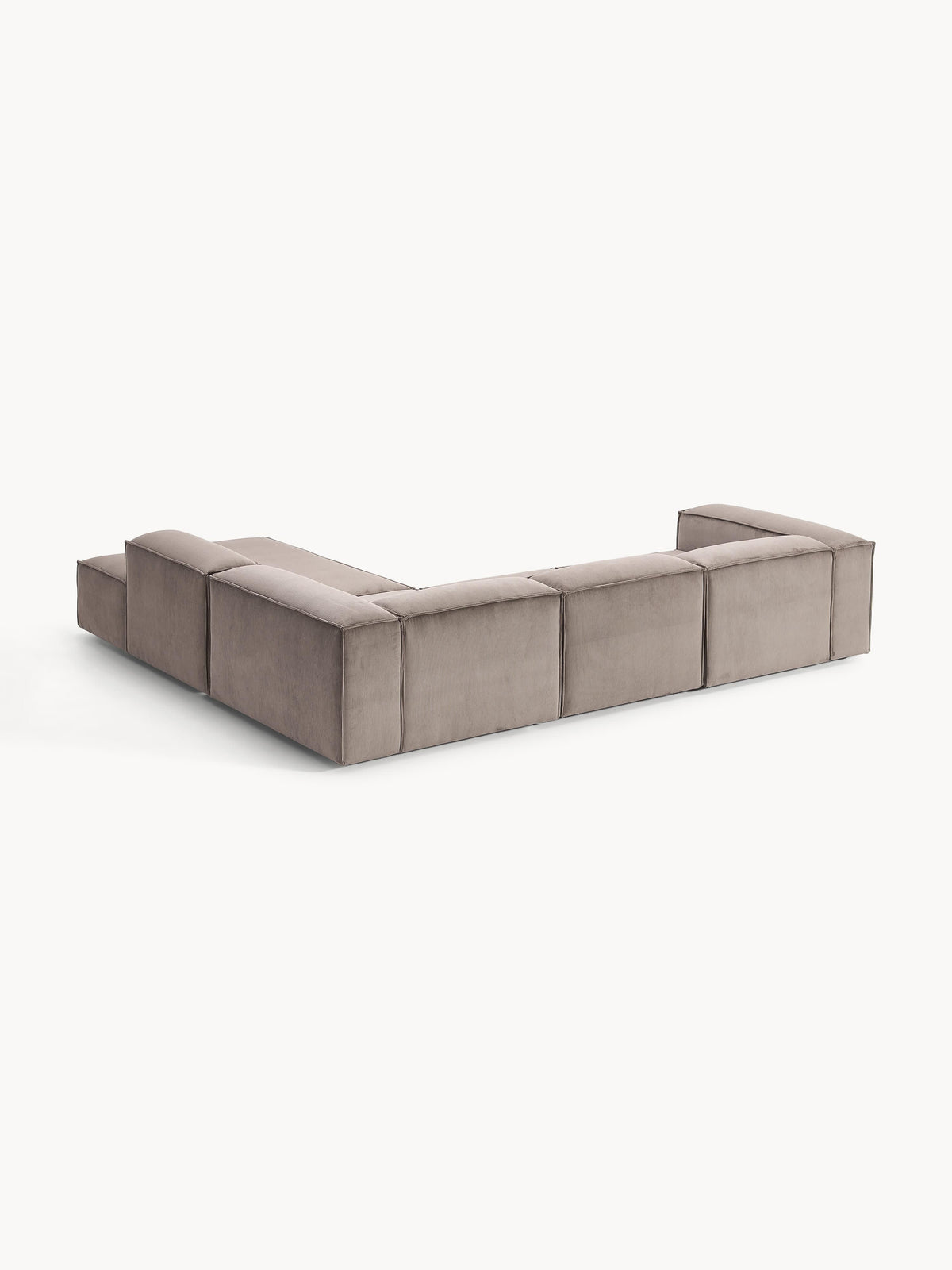 Lennon Corduroy Modular Corner Sofa (4-seater)