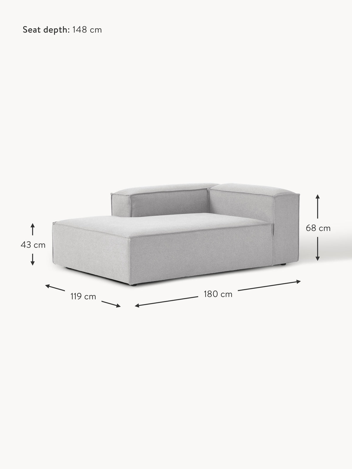 Lennon Corner Chaise Module