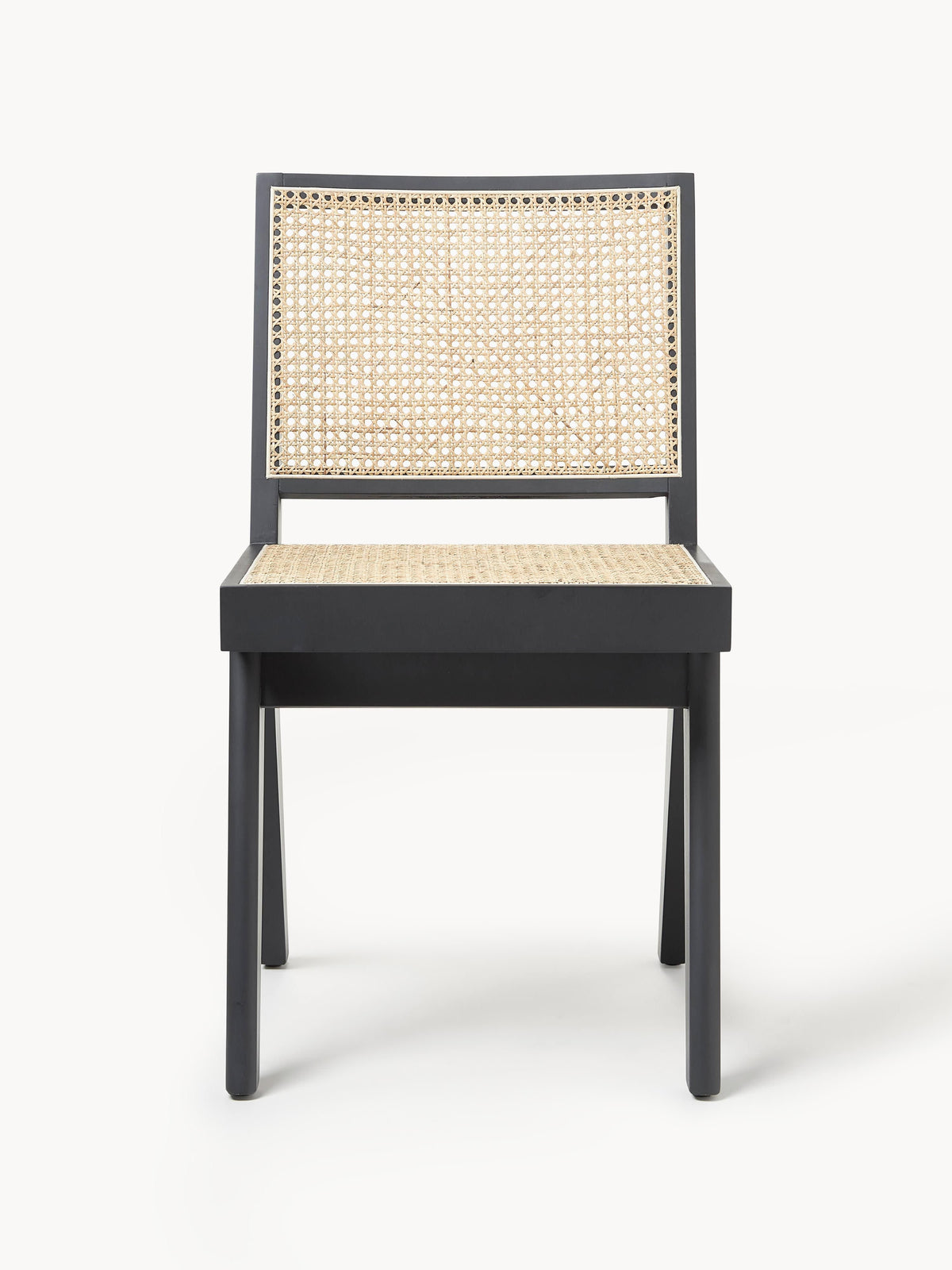 Sissi Wooden Dining Chair with Viennese Wickerwork