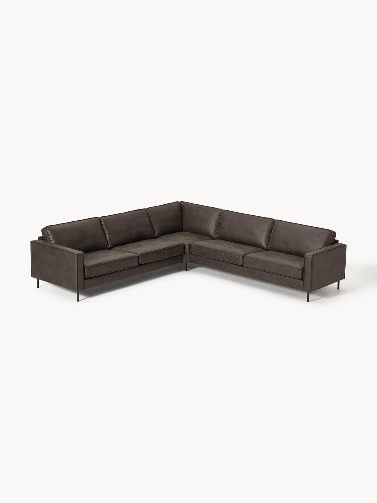 Hunter XL Leather Corner Sofa