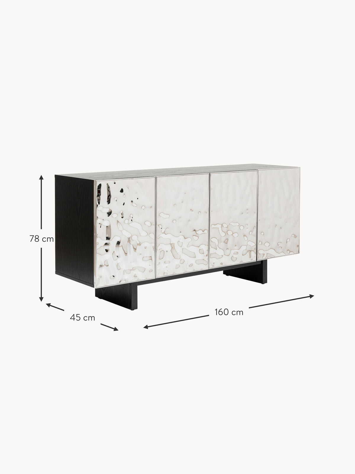 Caldera Stainless Steel Sideboard