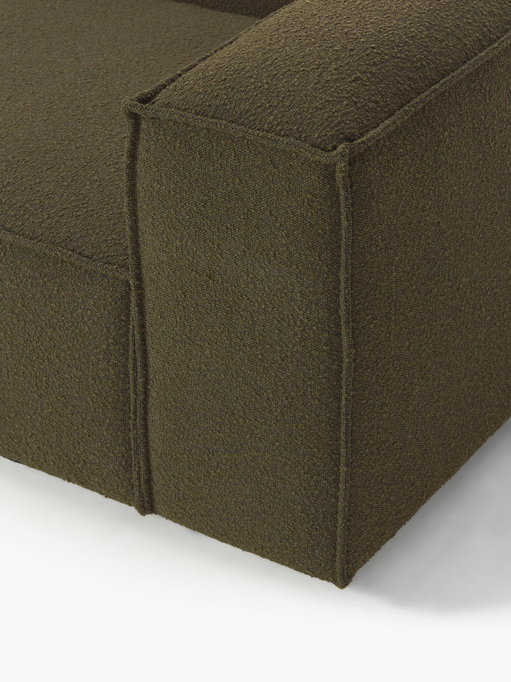 Lennon Bouclé Modular Corner Sofa (4-seater)