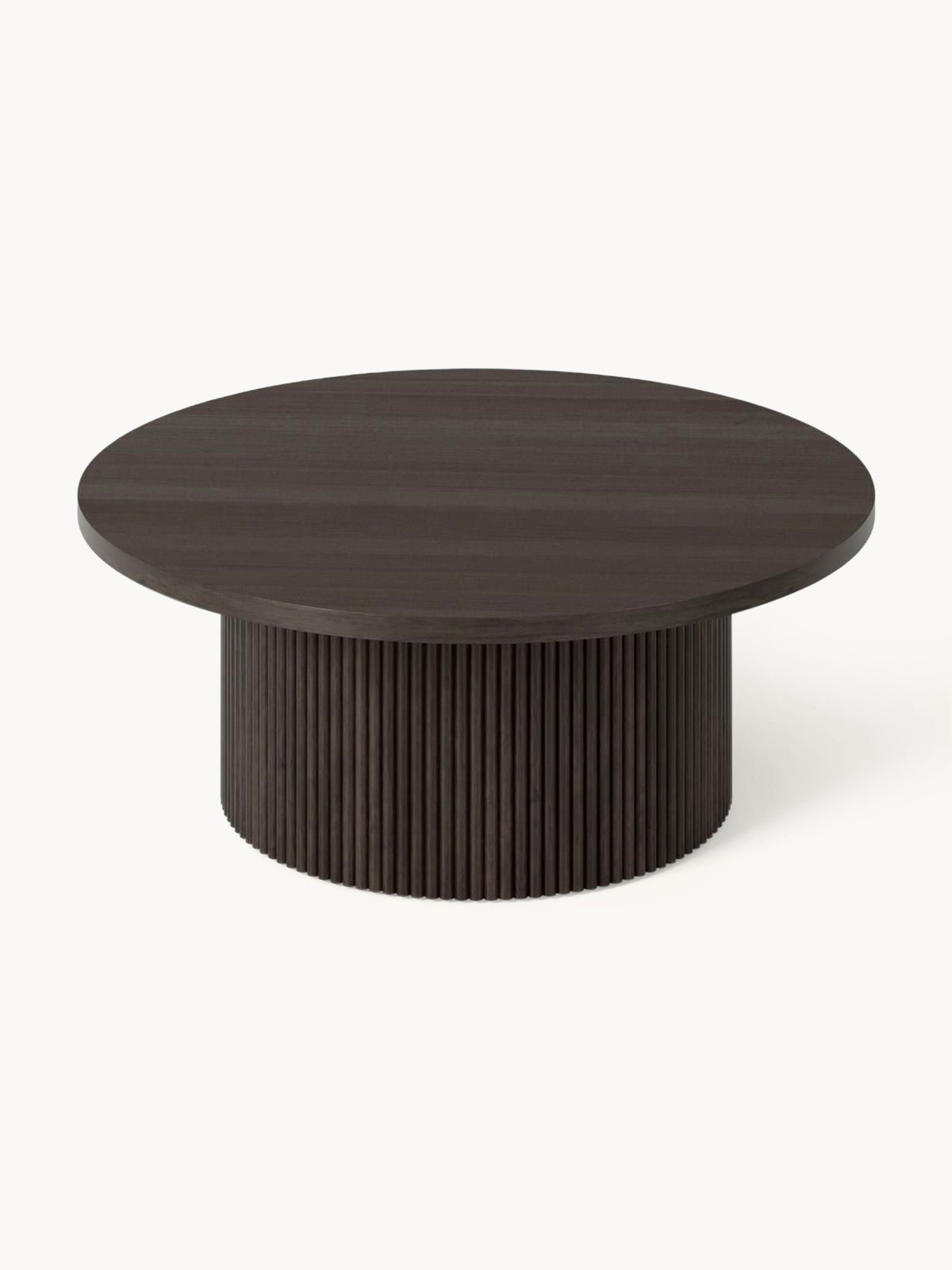 Nele Round Wooden Coffee Table