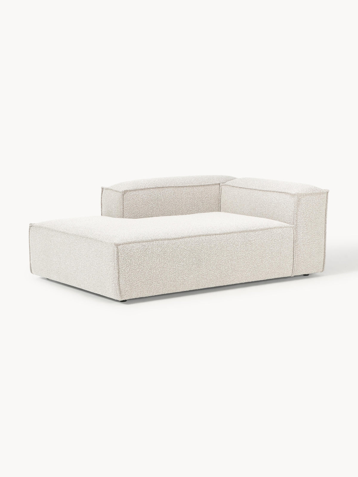 Gallery image 1 - Bouclé Corner Chaise Module Lennon