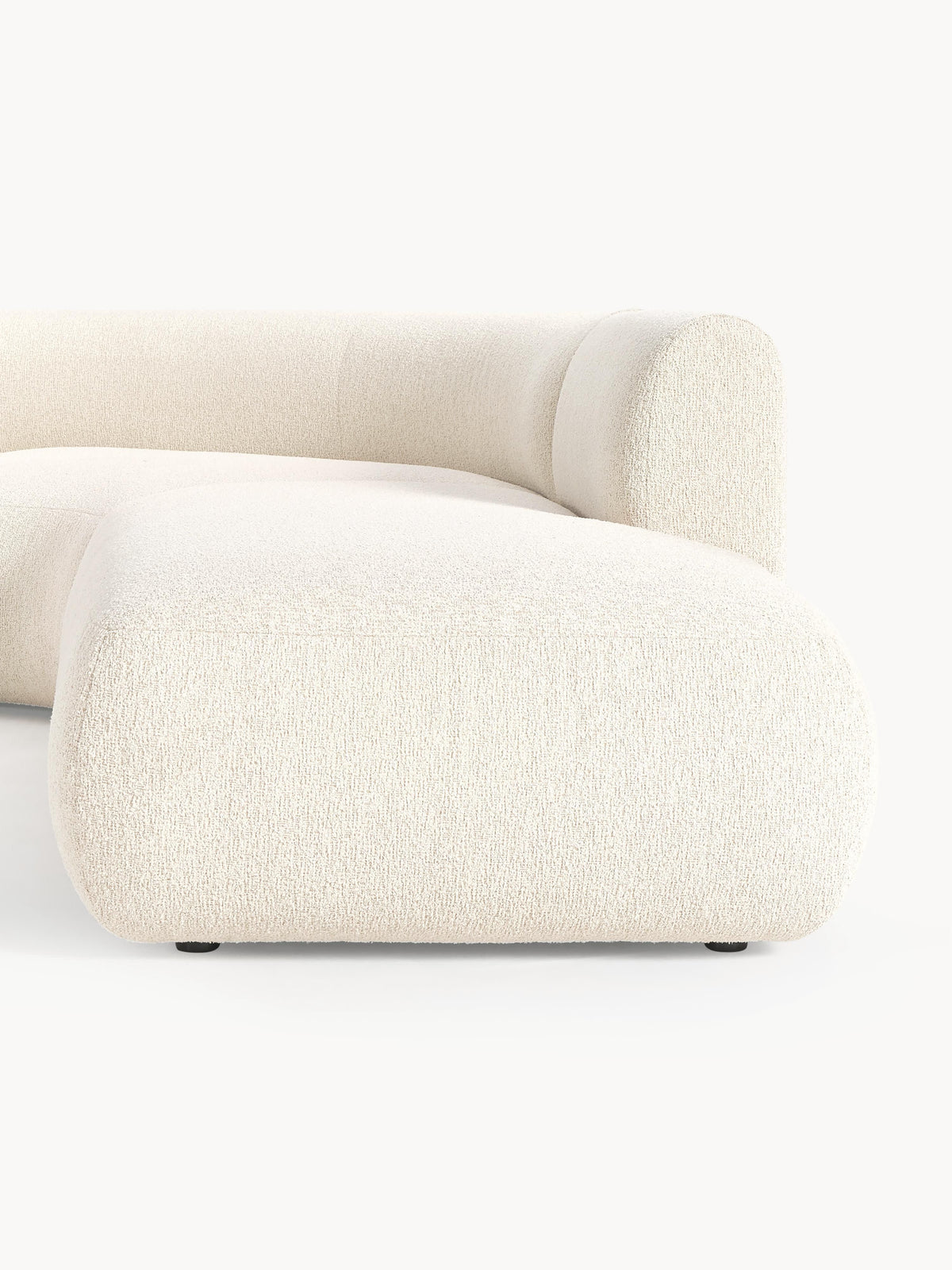Sofia Modular Bouclé Corner Sofa (4-seater)