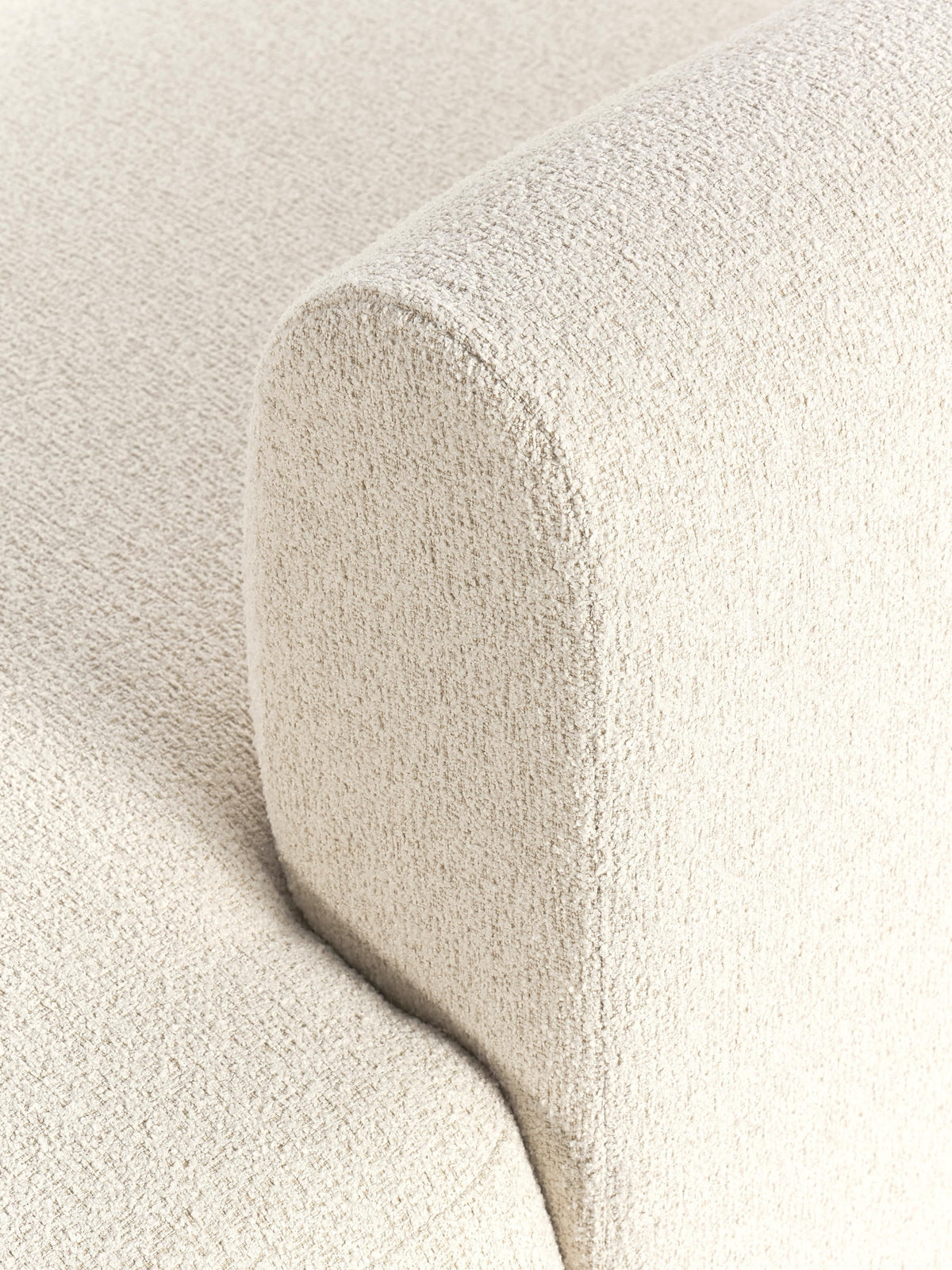 Sofia Modular Bouclé Corner Sofa (4-seater)