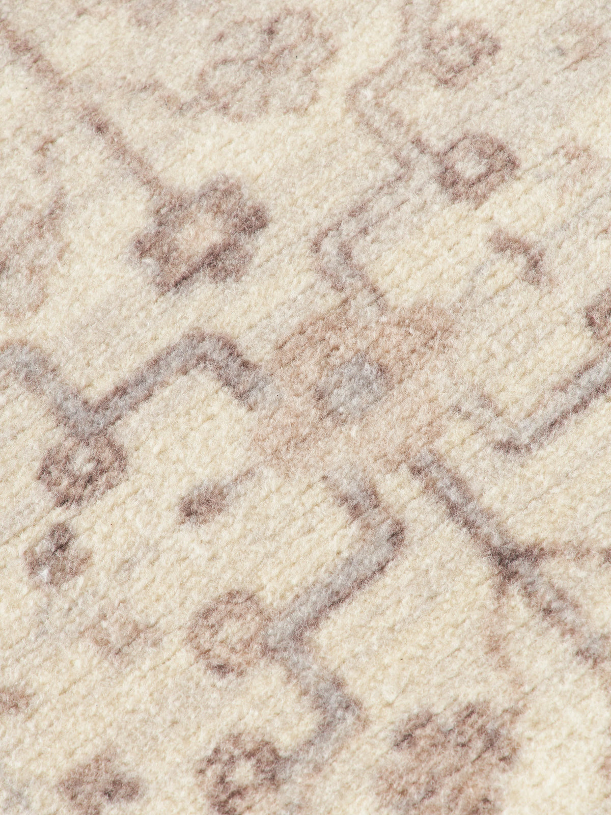 Rosalie Hand-Woven Low-Pile Rug with Ornaments