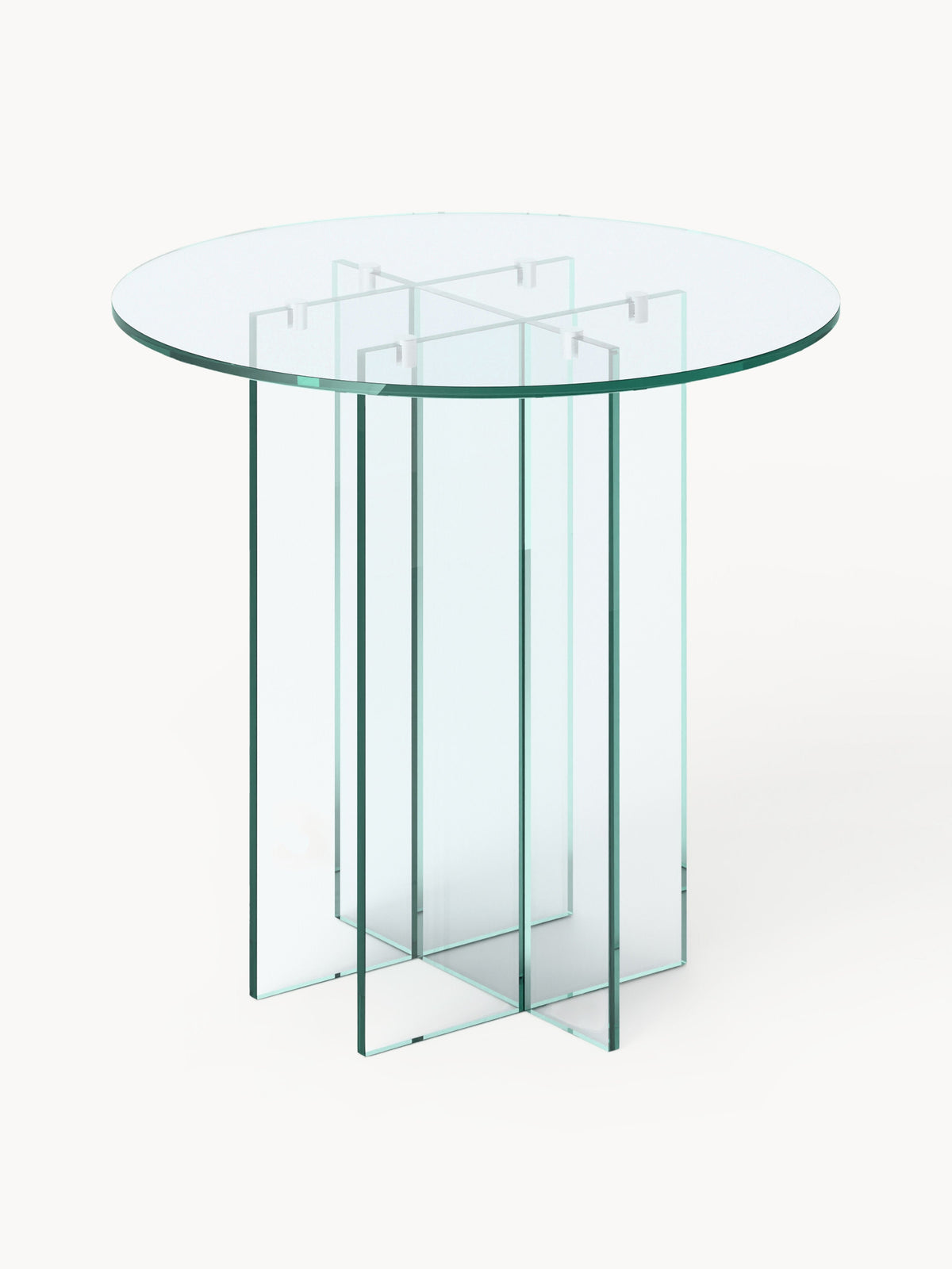 Gallery image 1 - Round Glass Dining Table Anouk