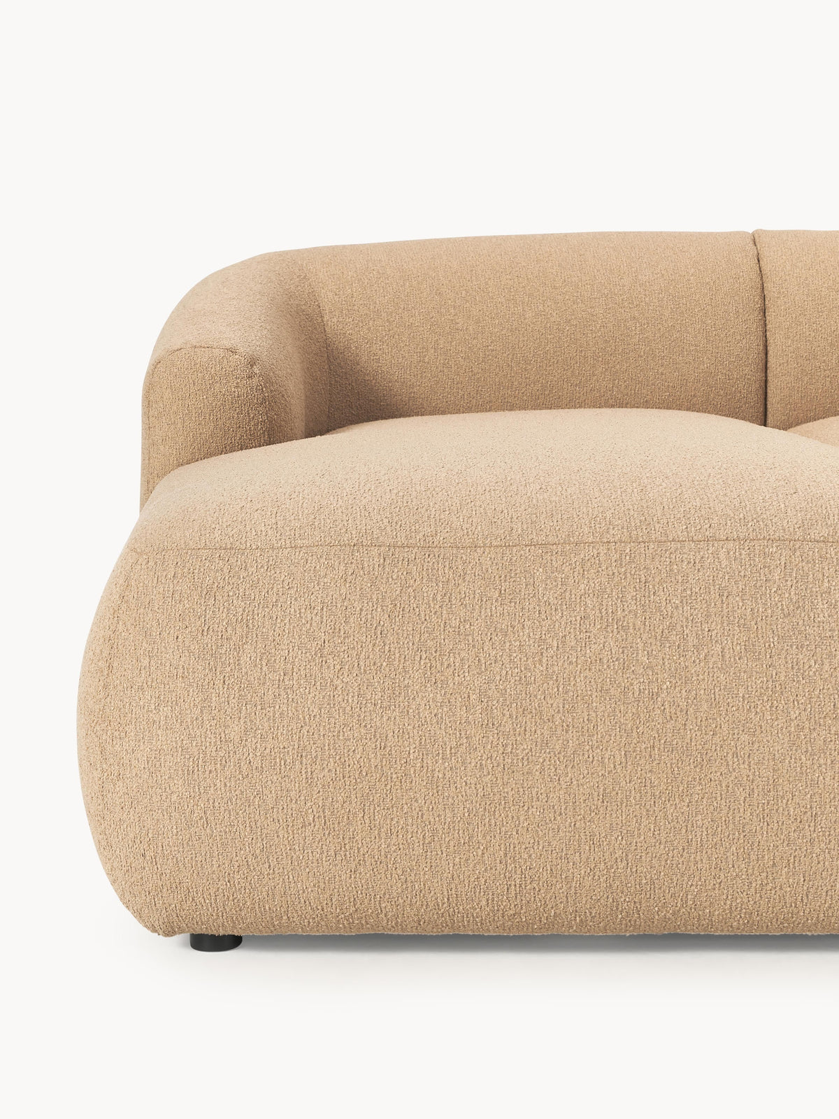 Sofia Modular Bouclé Corner Sofa (4-seater)