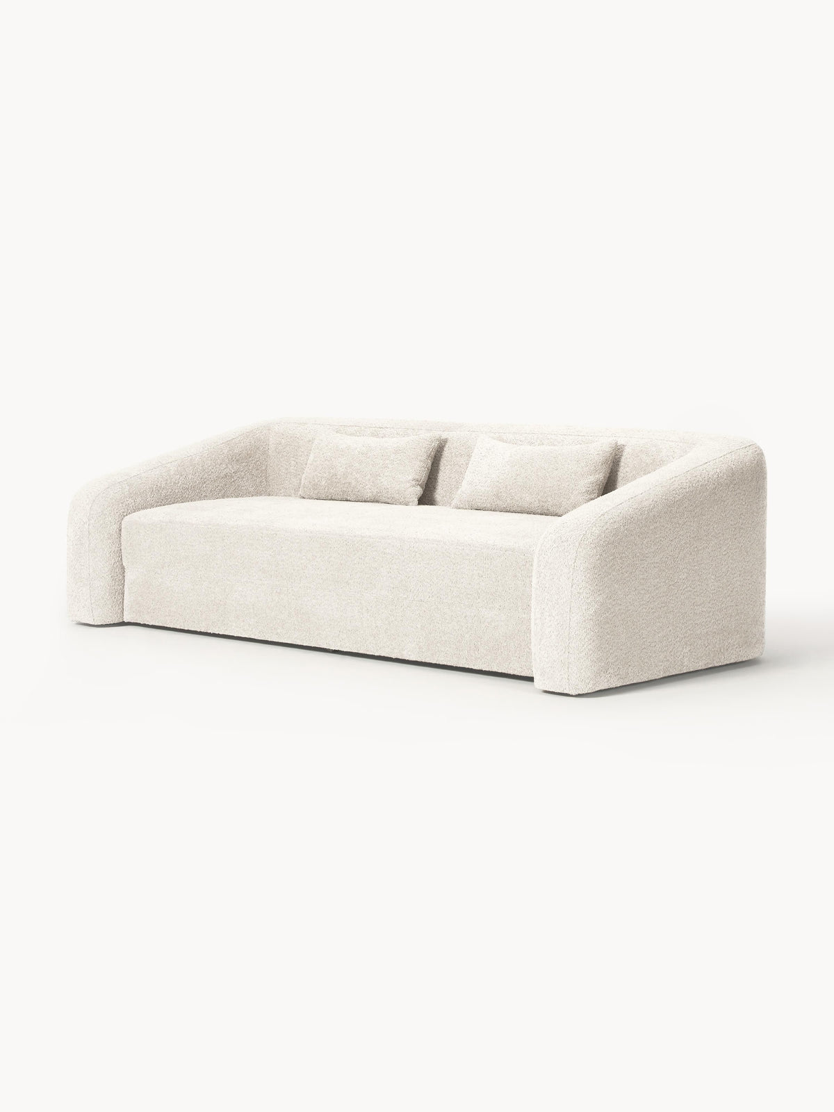 Eliot Teddy Bouclé Sofa Bed (3-seater)
