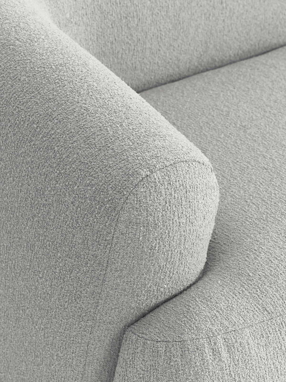 Sofia Modular Bouclé Corner Sofa (4-seater)