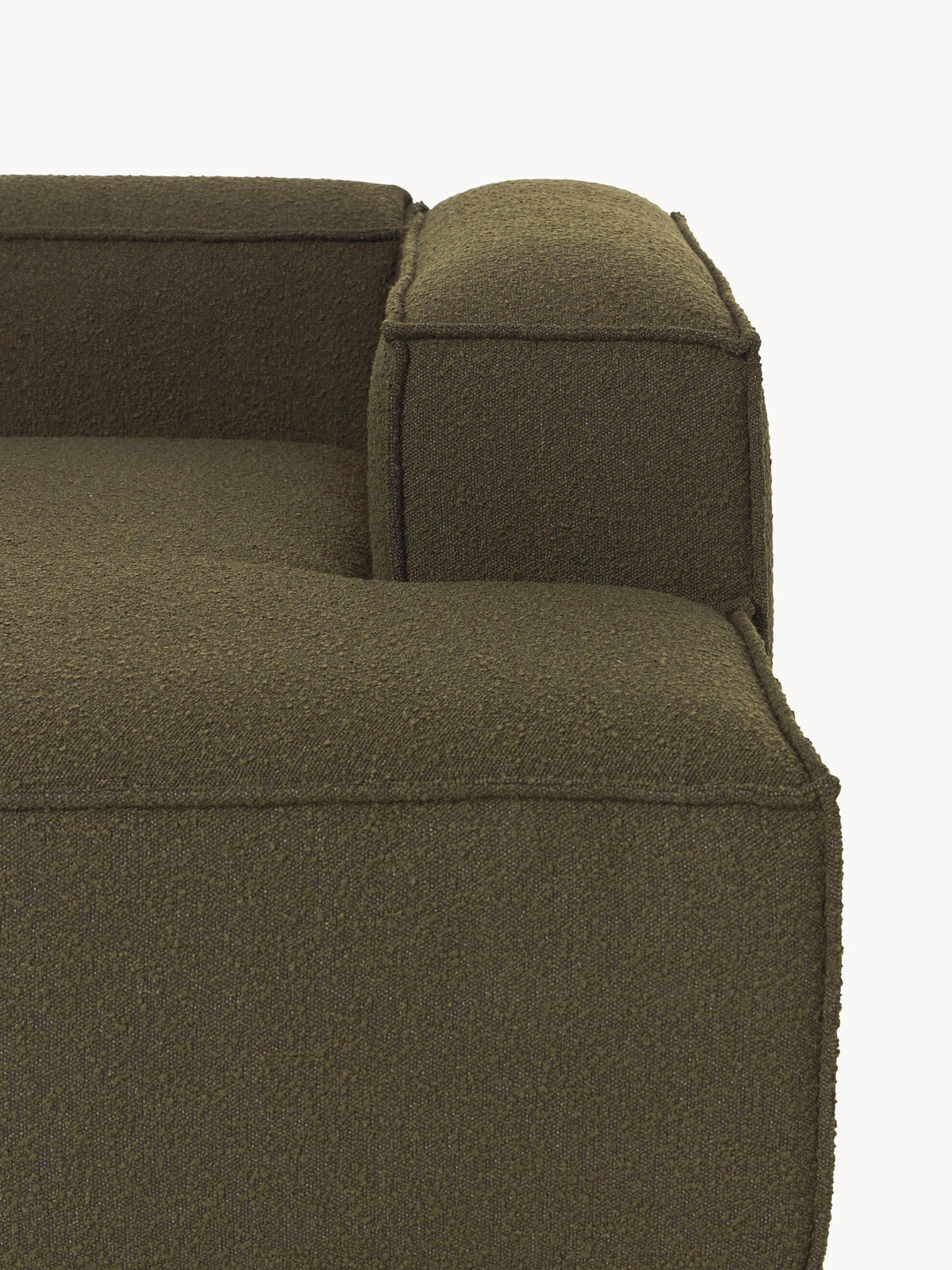 Lennon Bouclé Corner Chaise Module