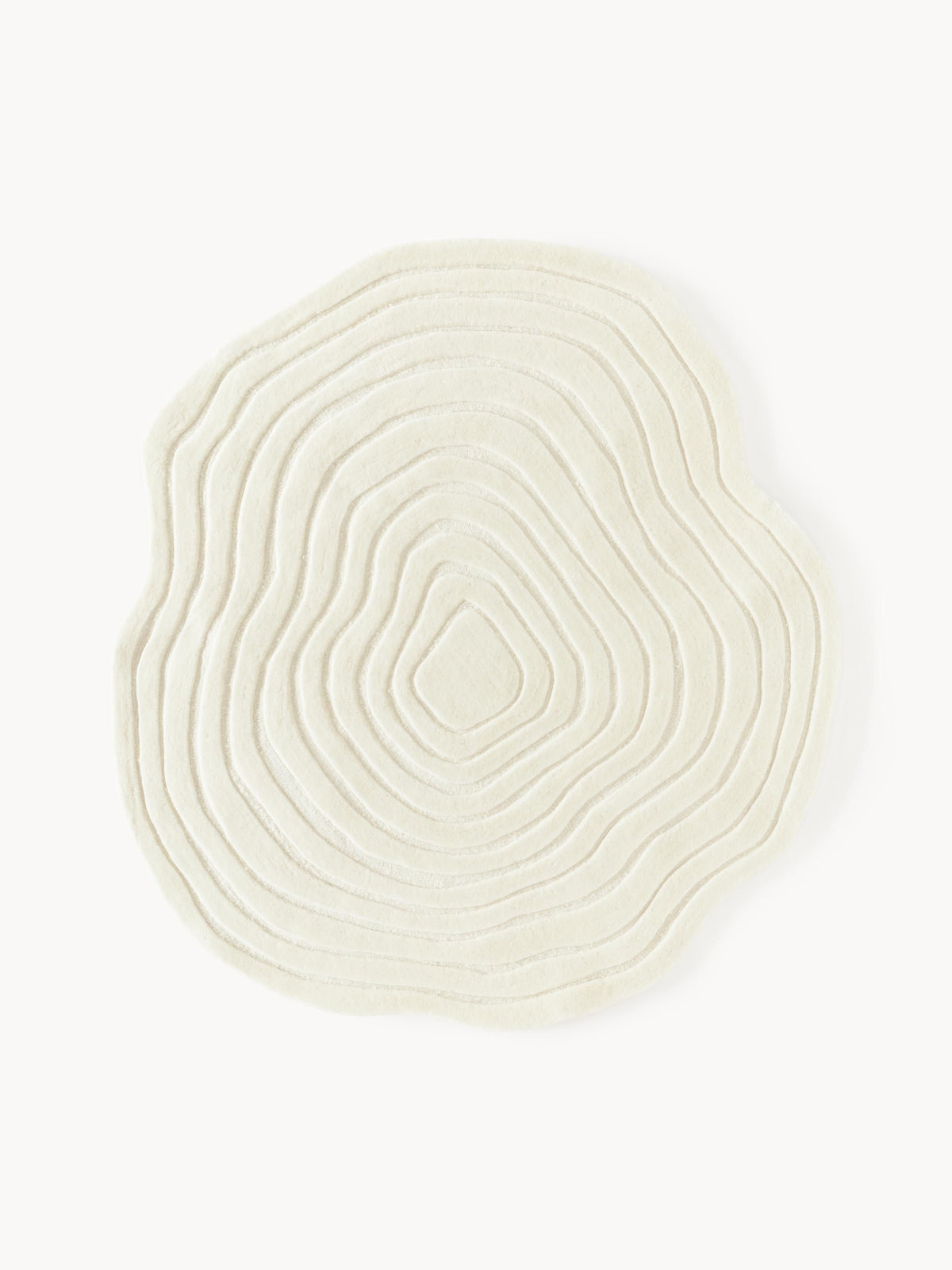 Gallery image 1 - Organic-Shaped Hand-Tufted Wool Rug Niria