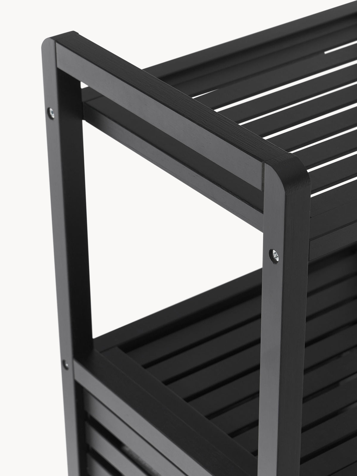 Kit Bathroom Shelf with Laundry Basket