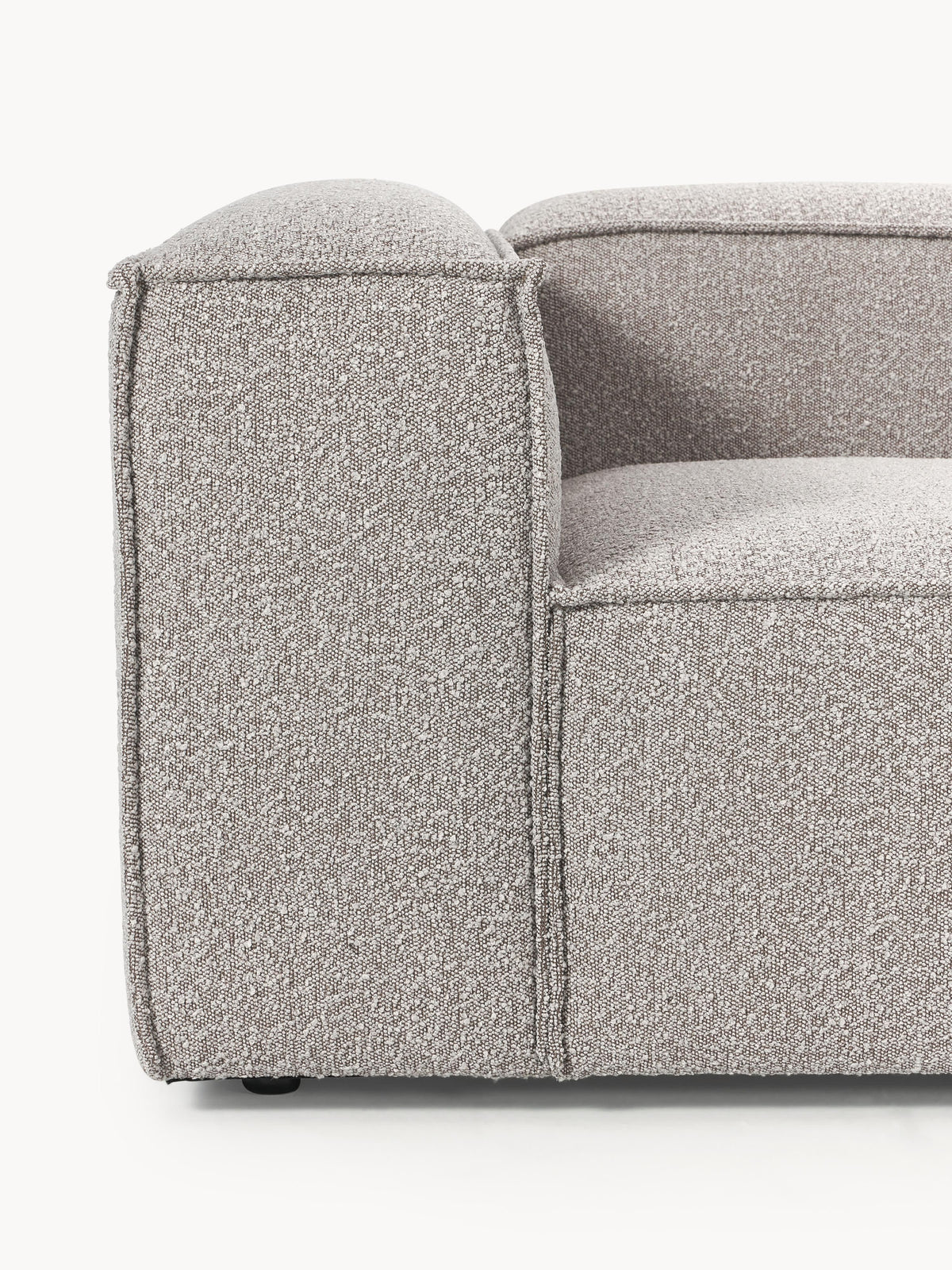 Lennon Bouclé Modular Sofa (4-seater)