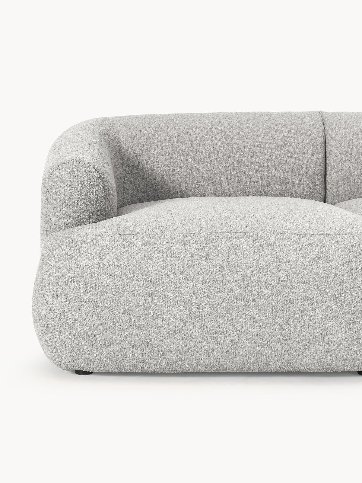 Sofia Modular Bouclé Corner Sofa (4-seater)