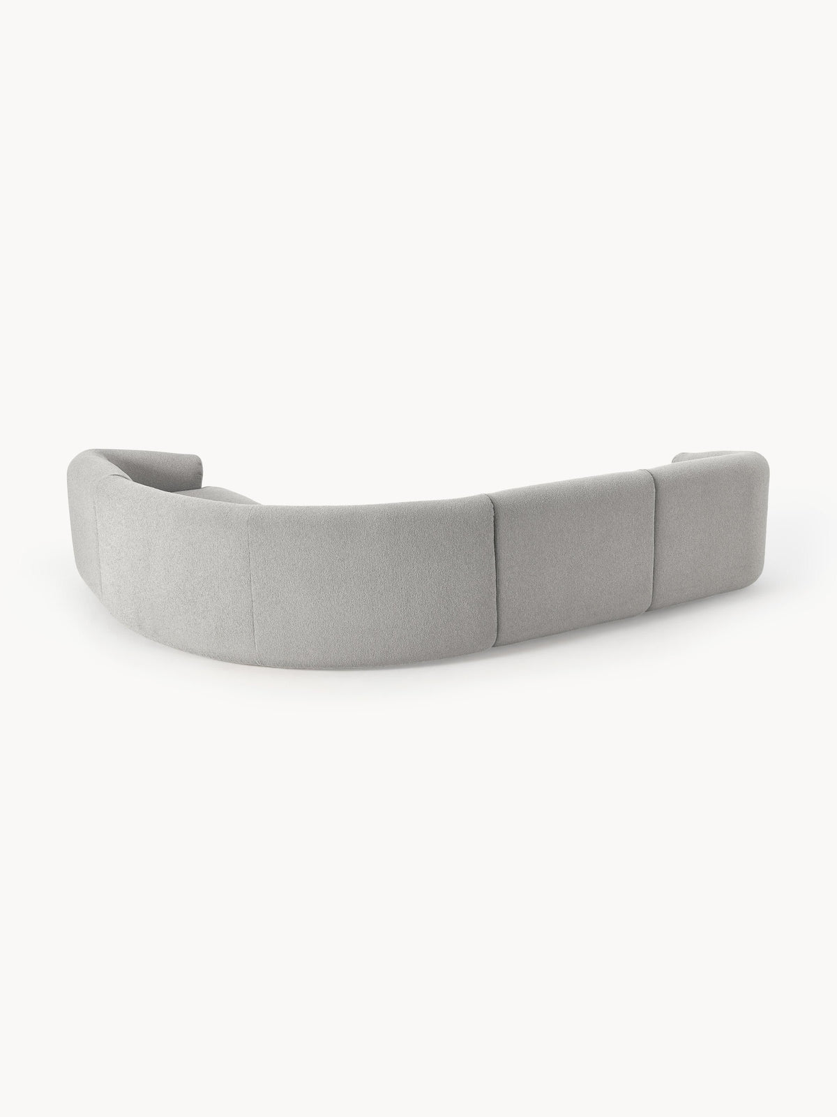 Sofia Modular Bouclé Corner Sofa (4-seater)
