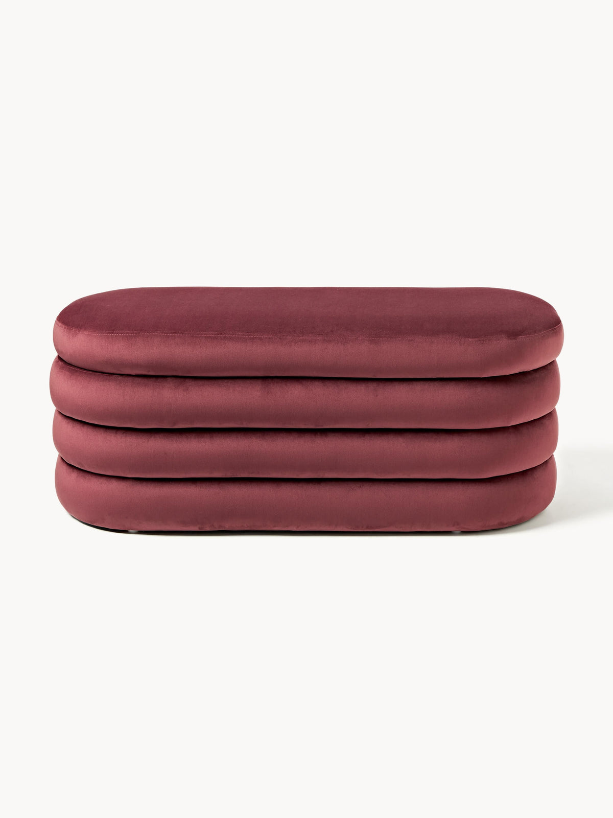 Alto Velvet Upholstered Bench with Storage Space