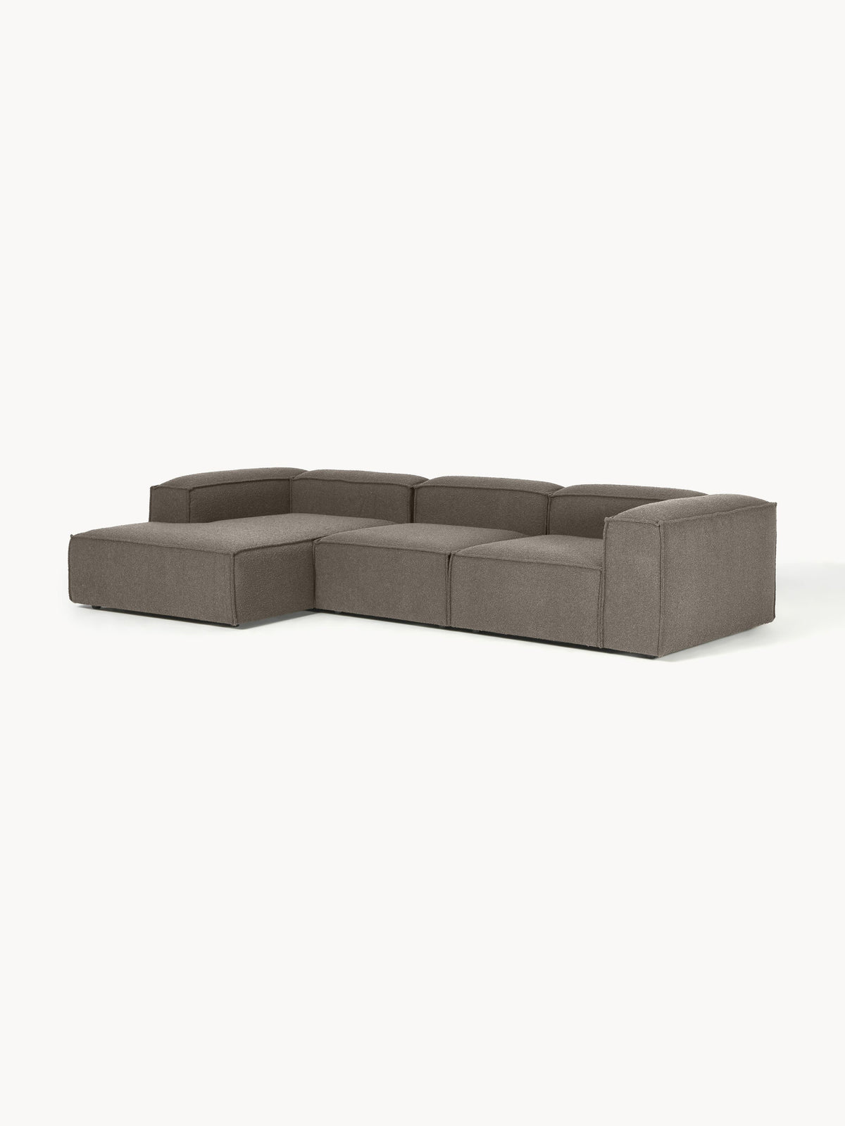 Lennon Bouclé Modular Corner Sofa (4-seater)