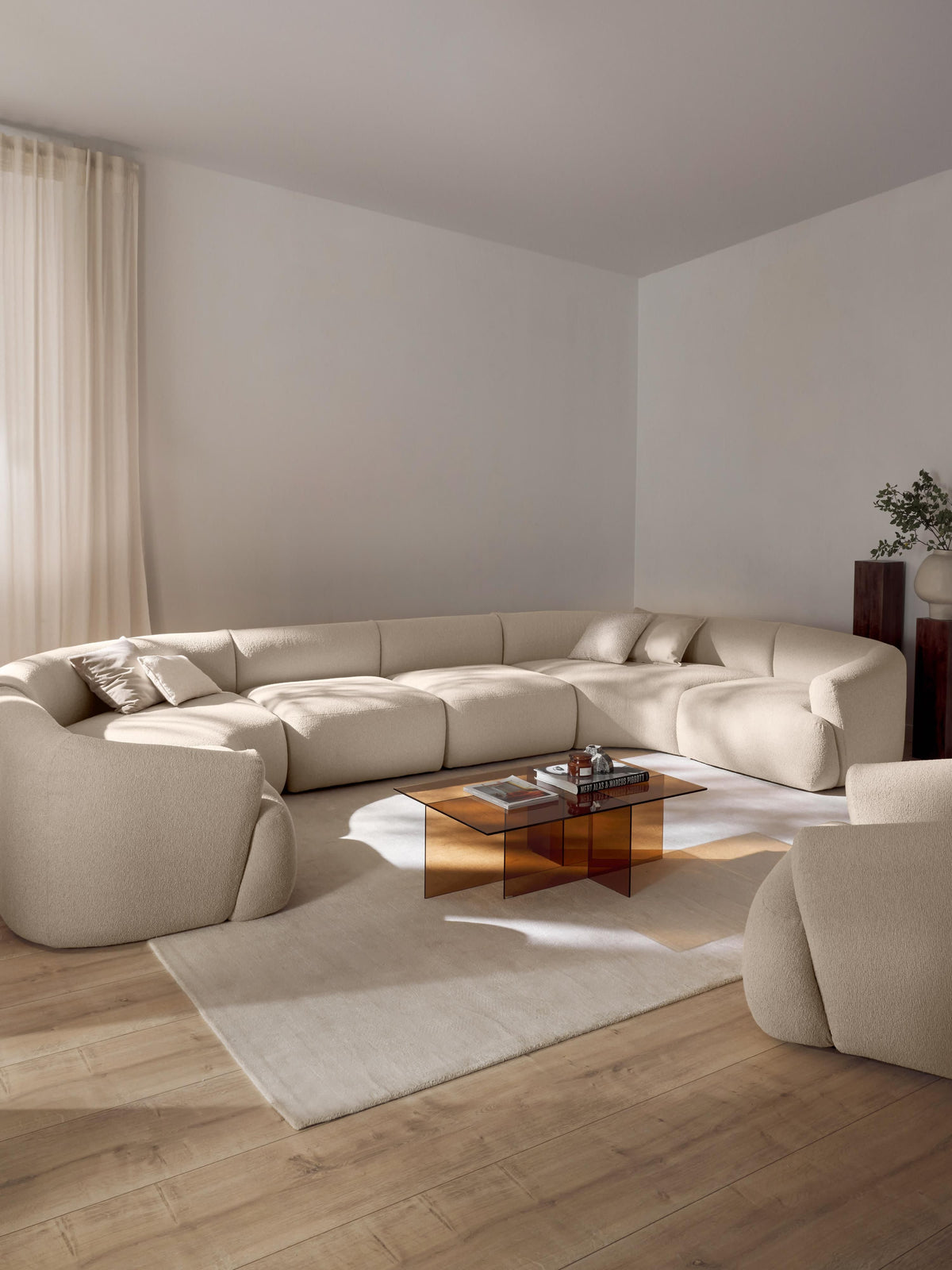 Sofia XL Modular Bouclé Sofa